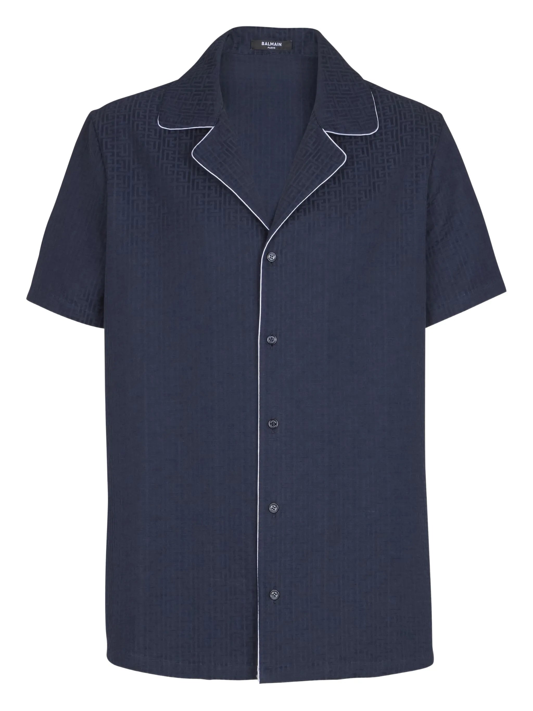 PB-monogram short-sleeve shirt