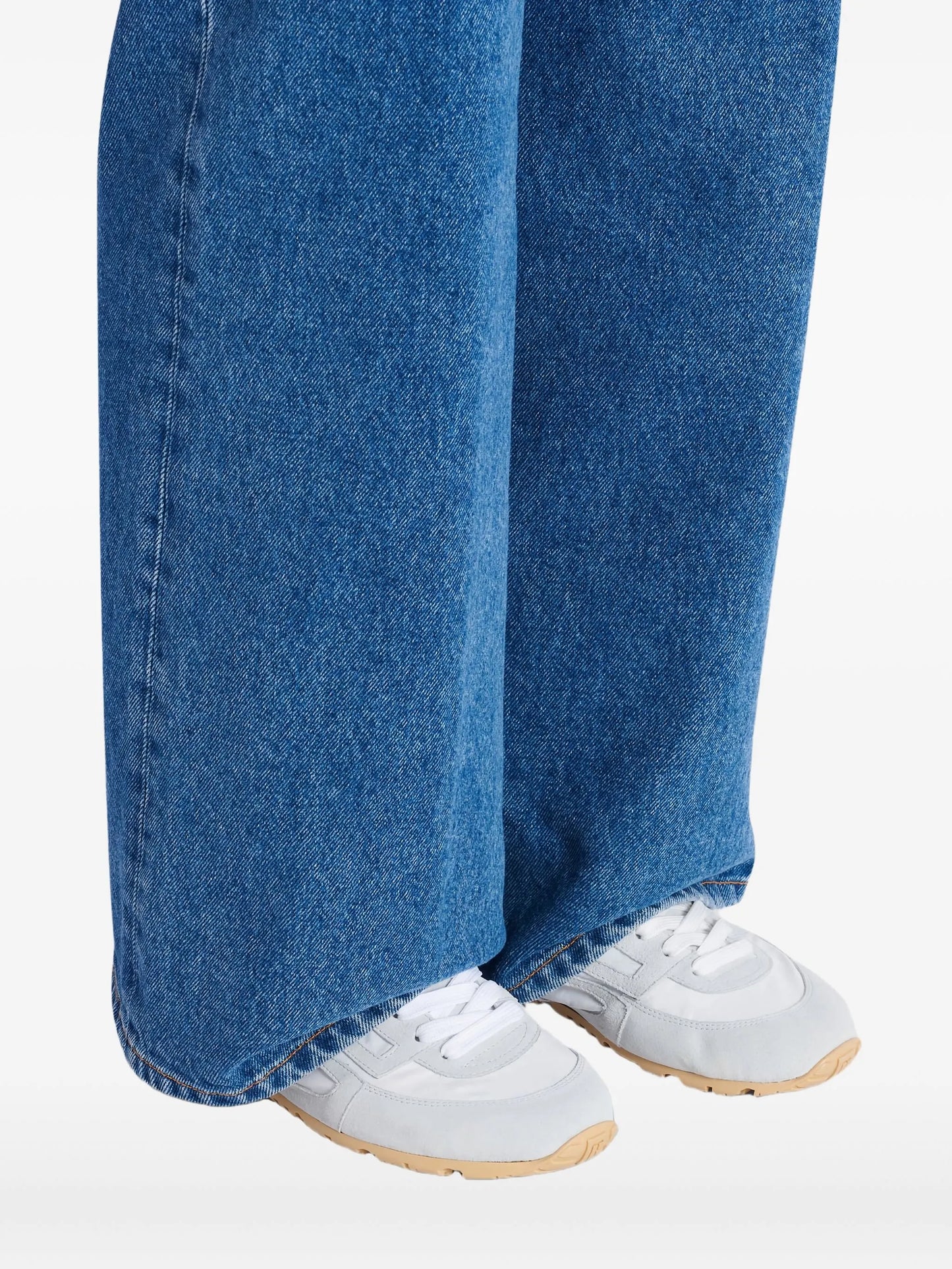 Racer 45 trainers in lambskin and nylon