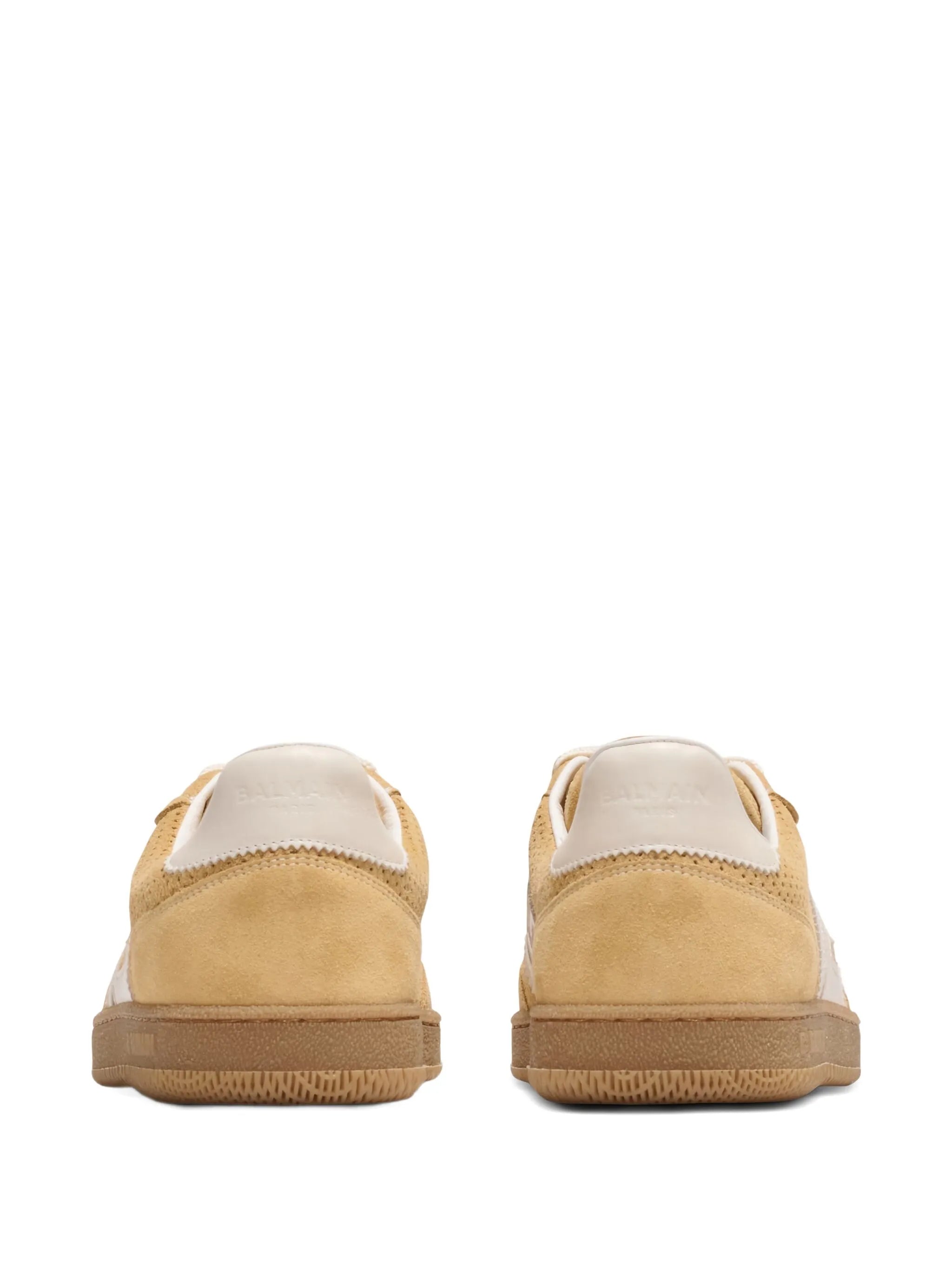 suede Balmain Swan trainers