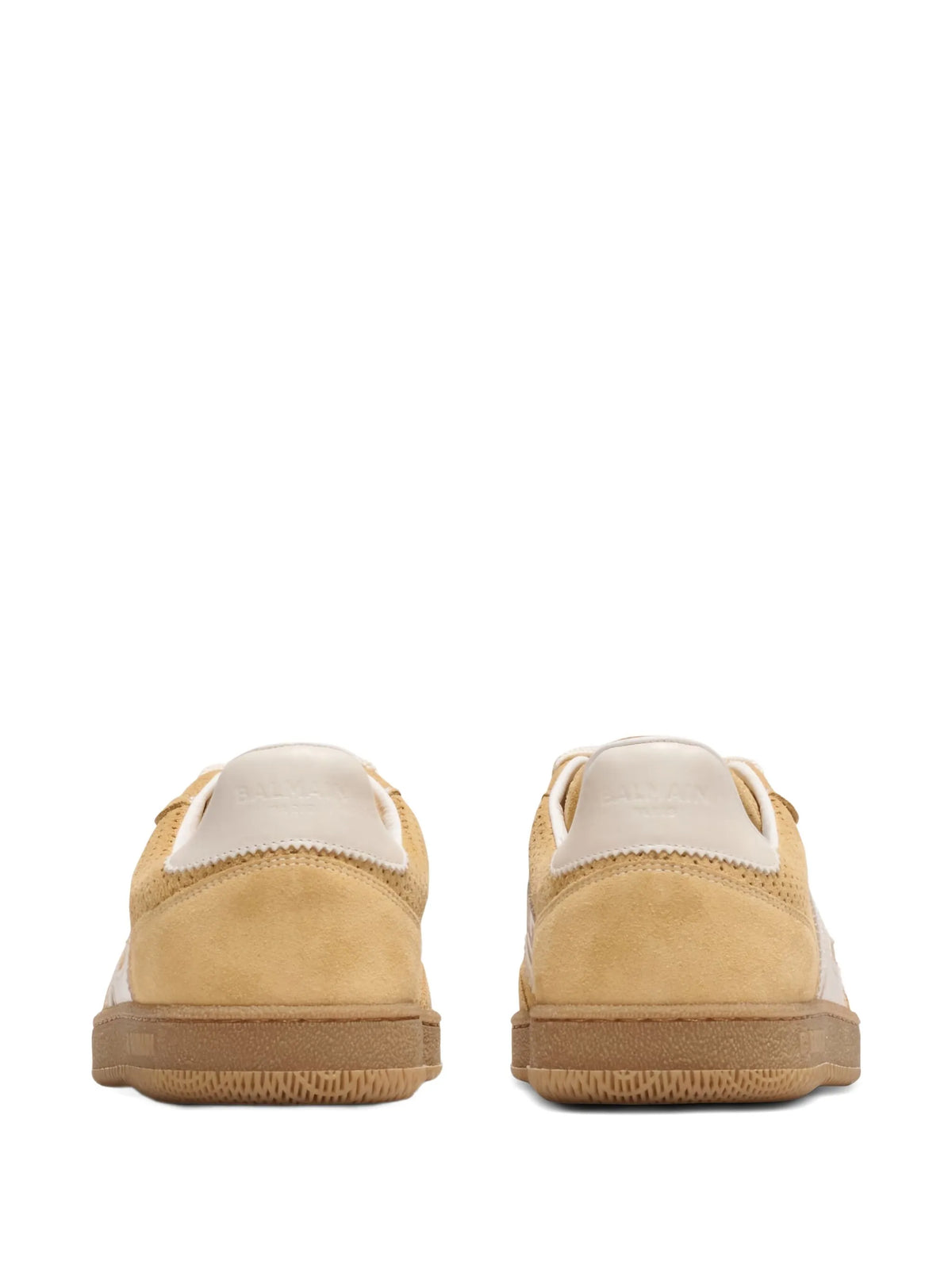 suede Balmain Swan trainers
