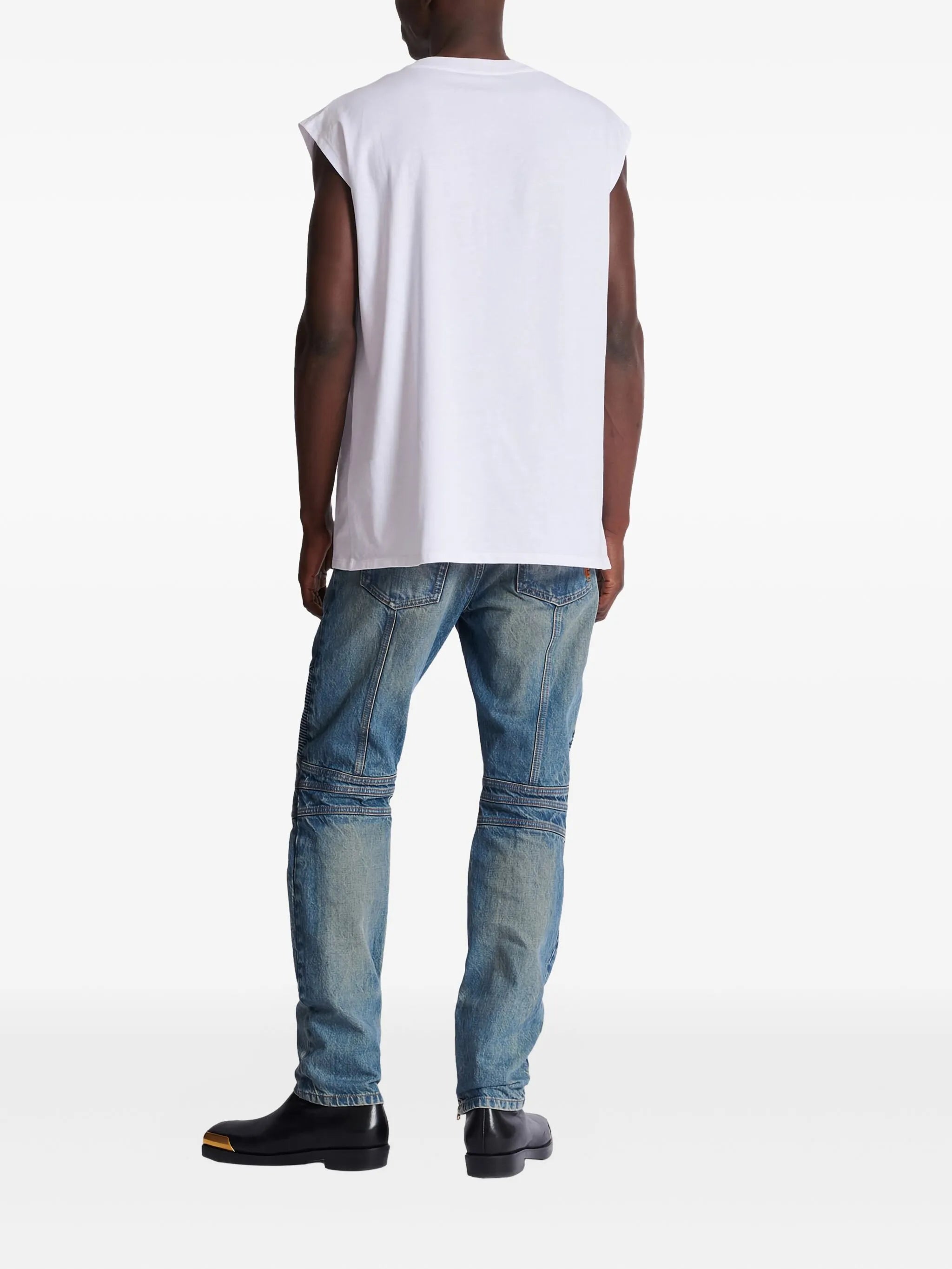 relaxed printed tank top