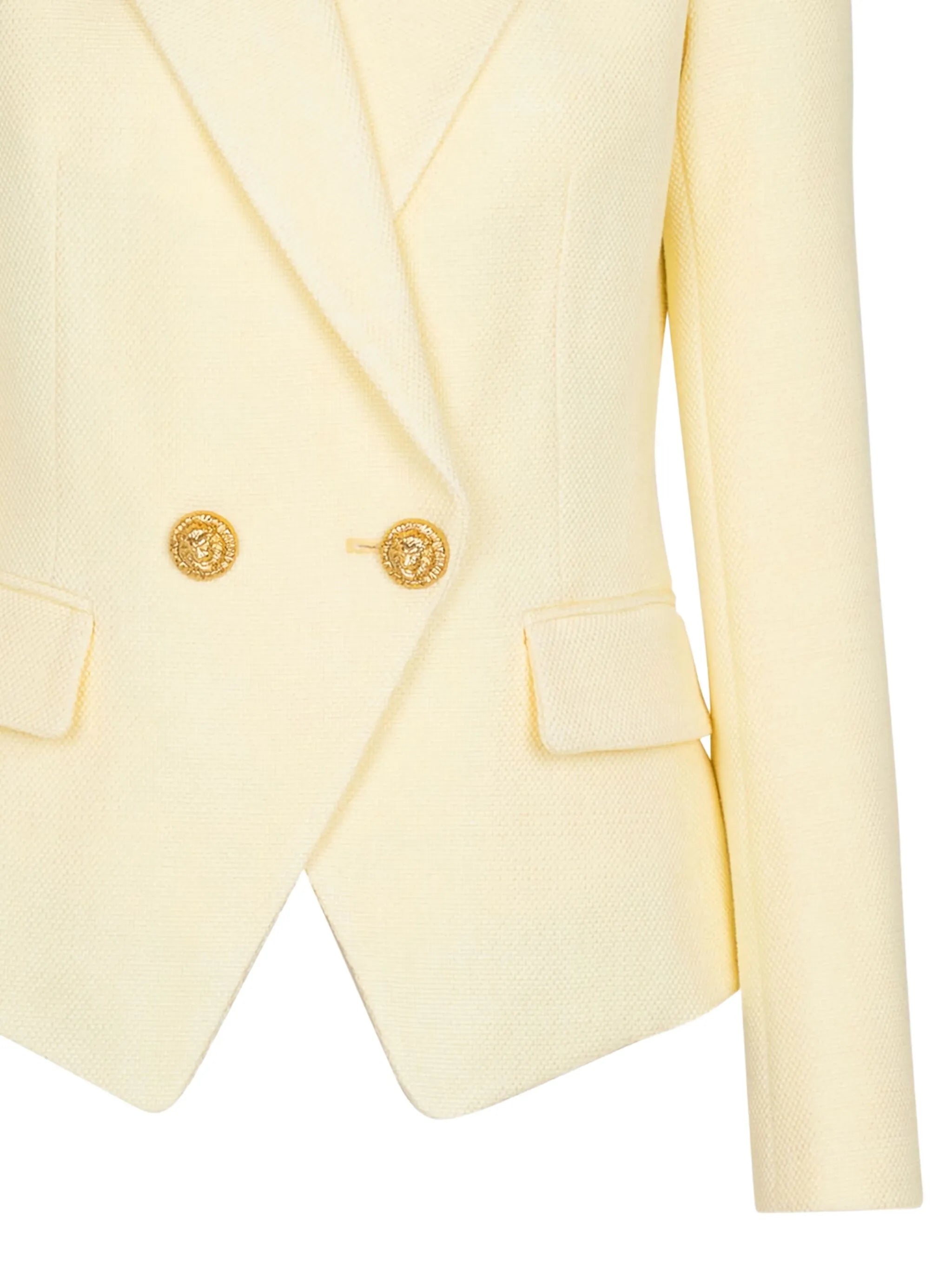 double-button blazer