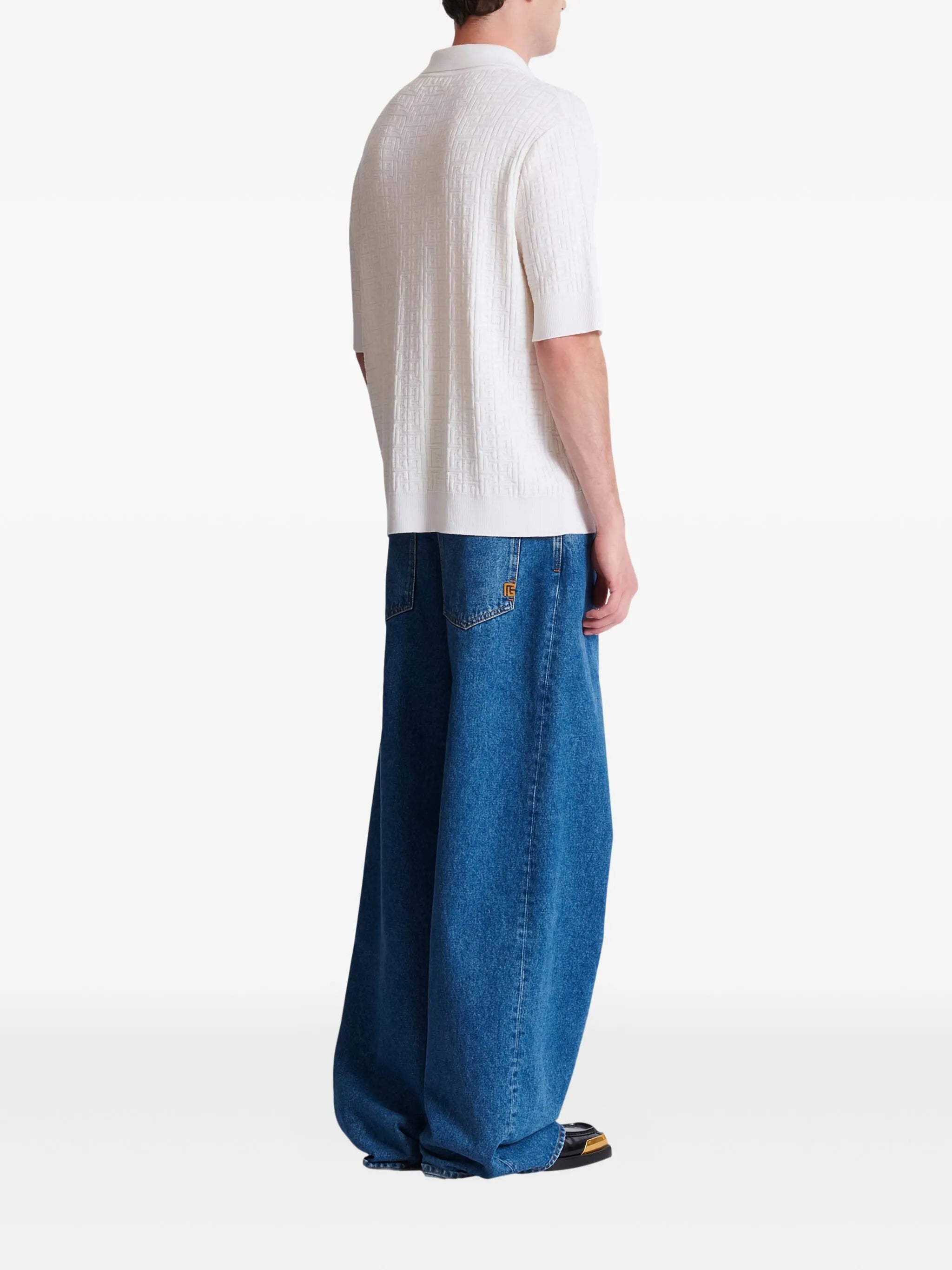 PB-monogram polo shirt