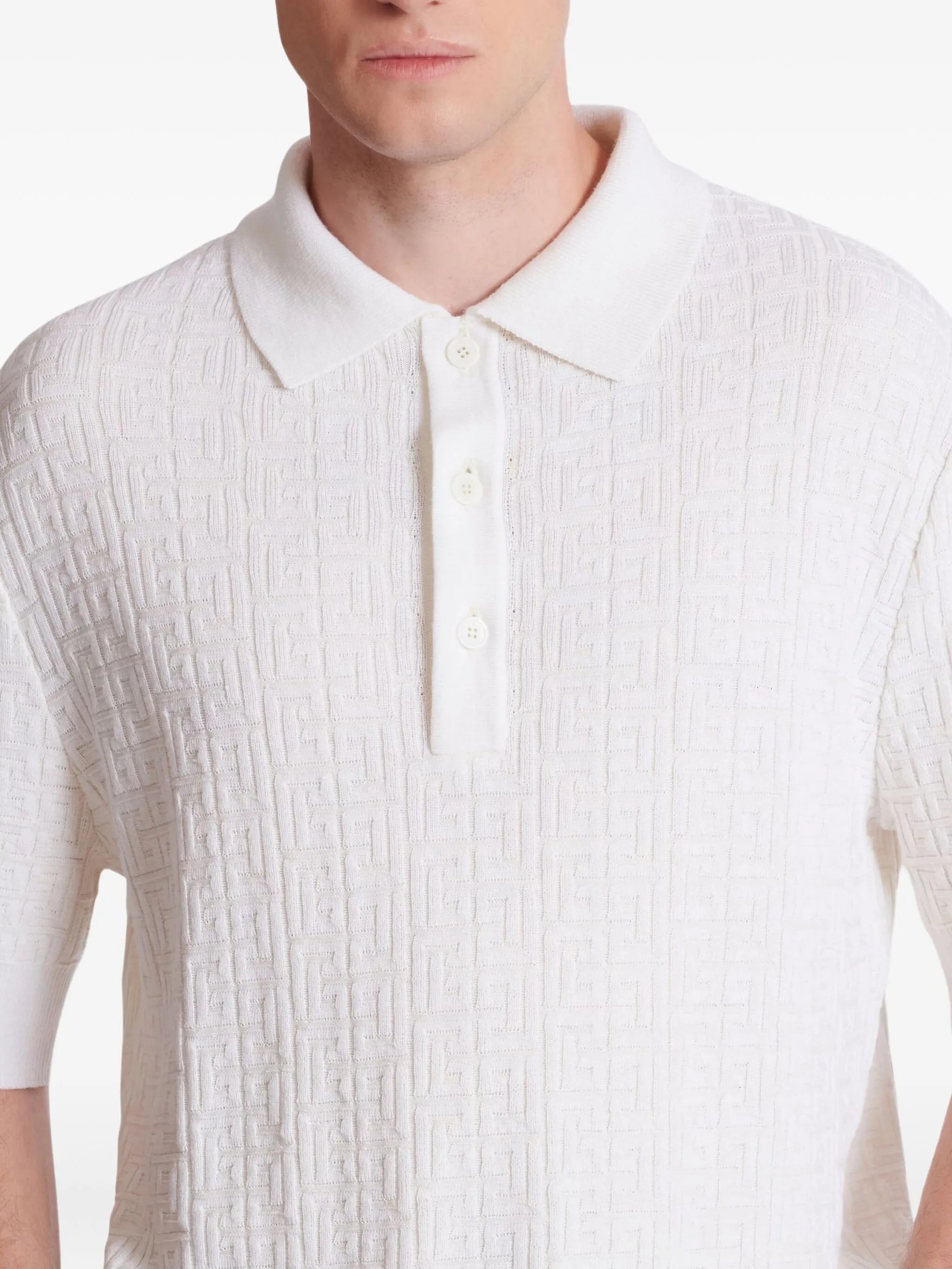 PB-monogram polo shirt