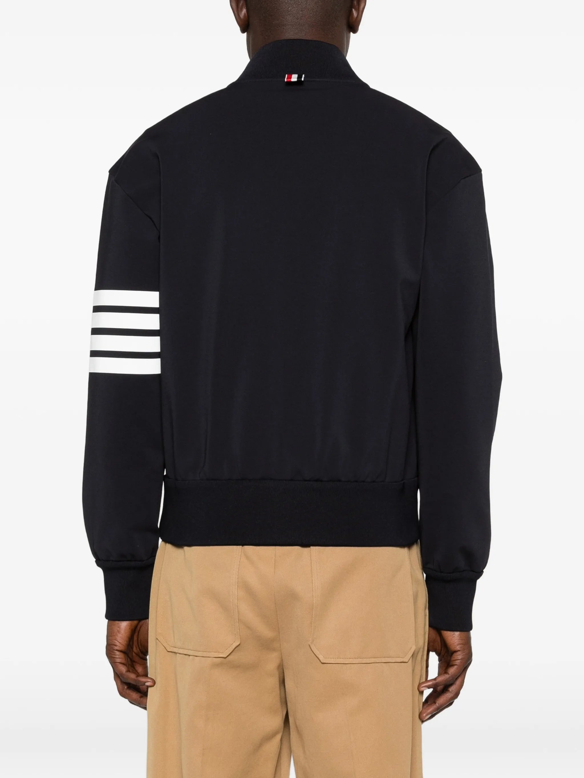 reflective 4-bar bomber jacker