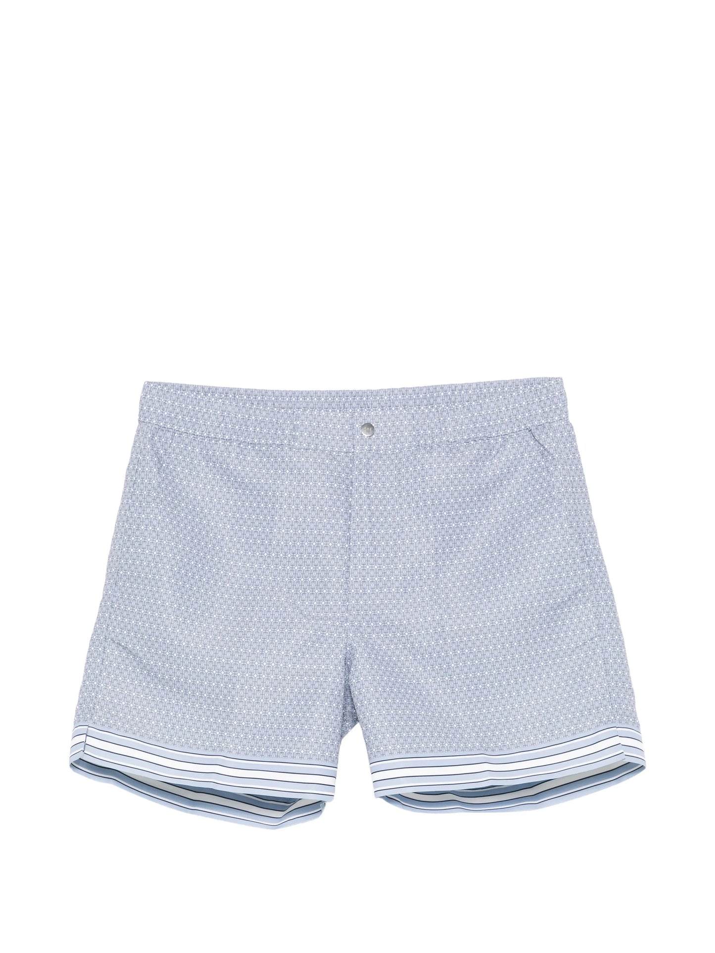 Lucena geometric-print swim shorts
