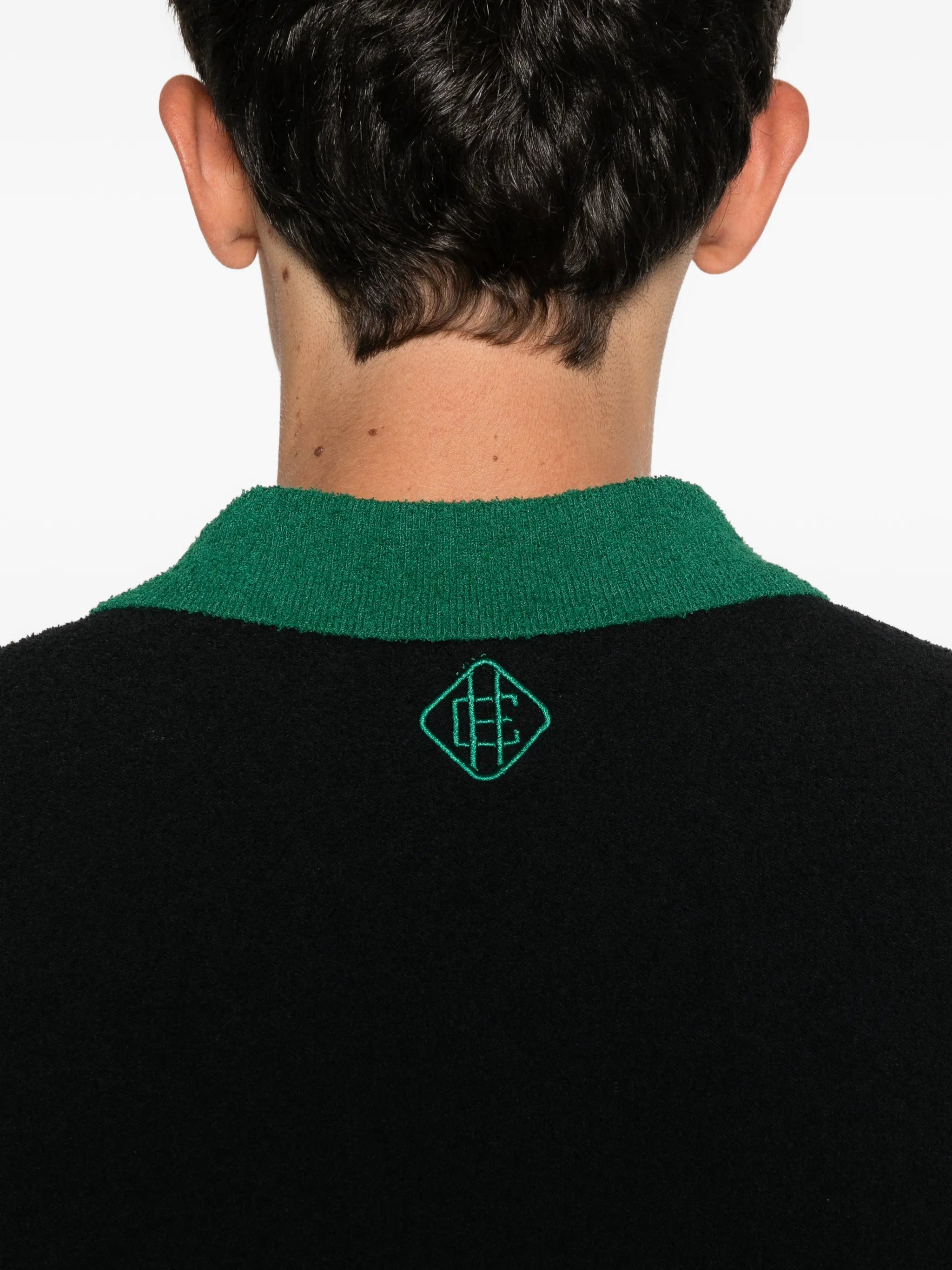 Armando bouclé knitted shirt