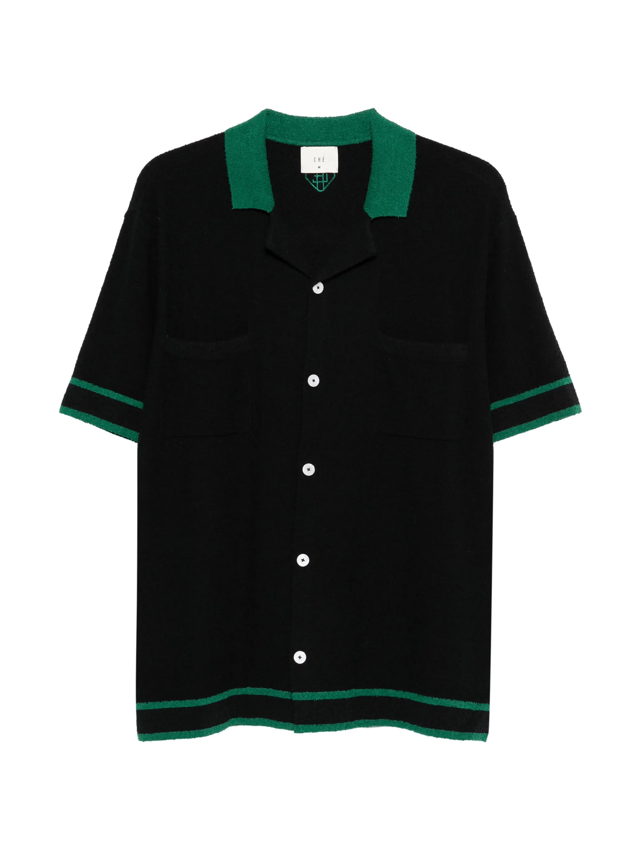 Armando bouclé knitted shirt