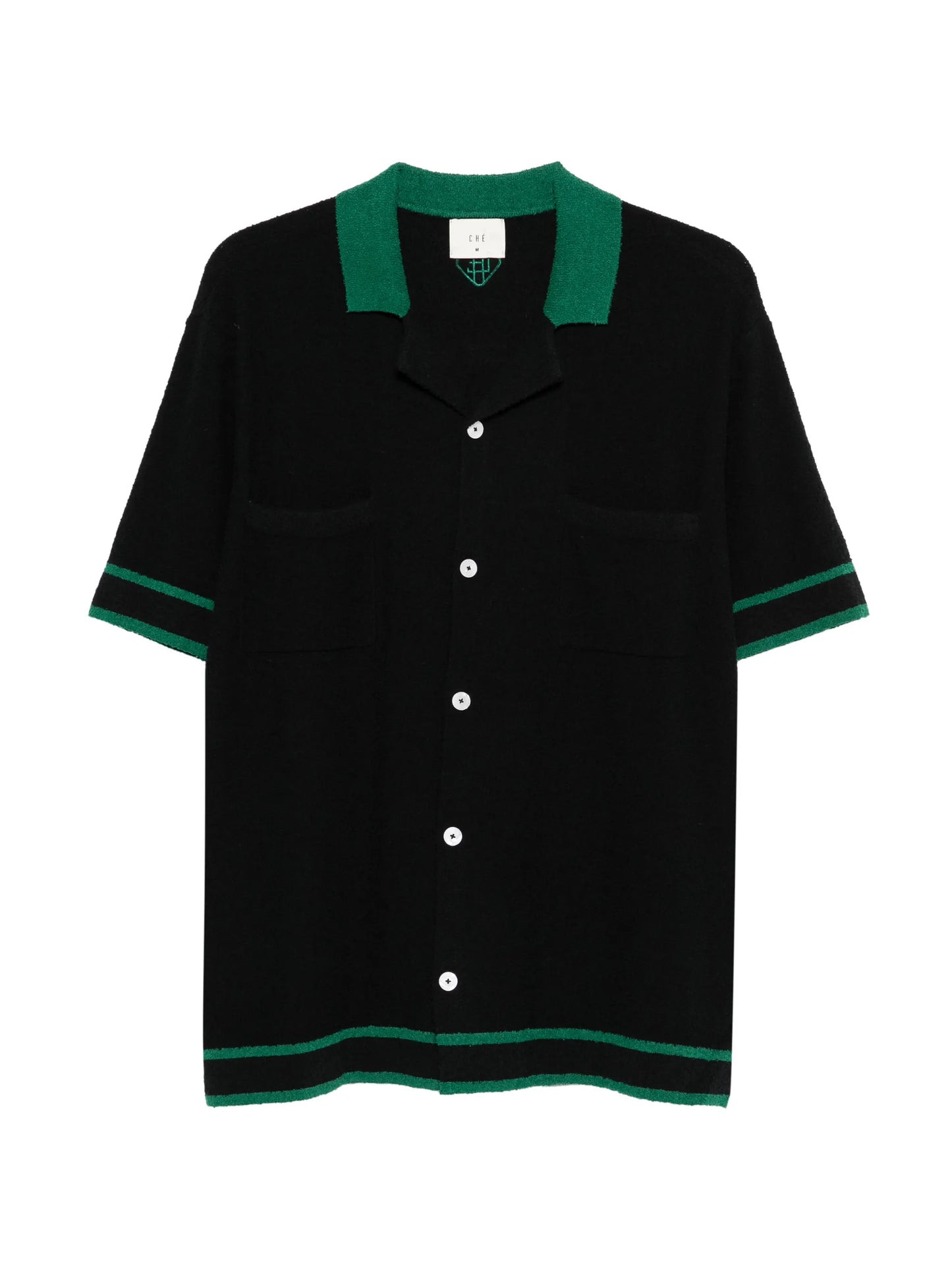 Armando bouclé knitted shirt