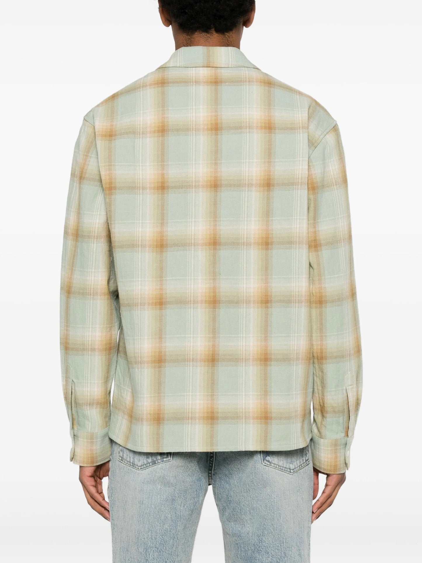 Logan ombre checked shirt