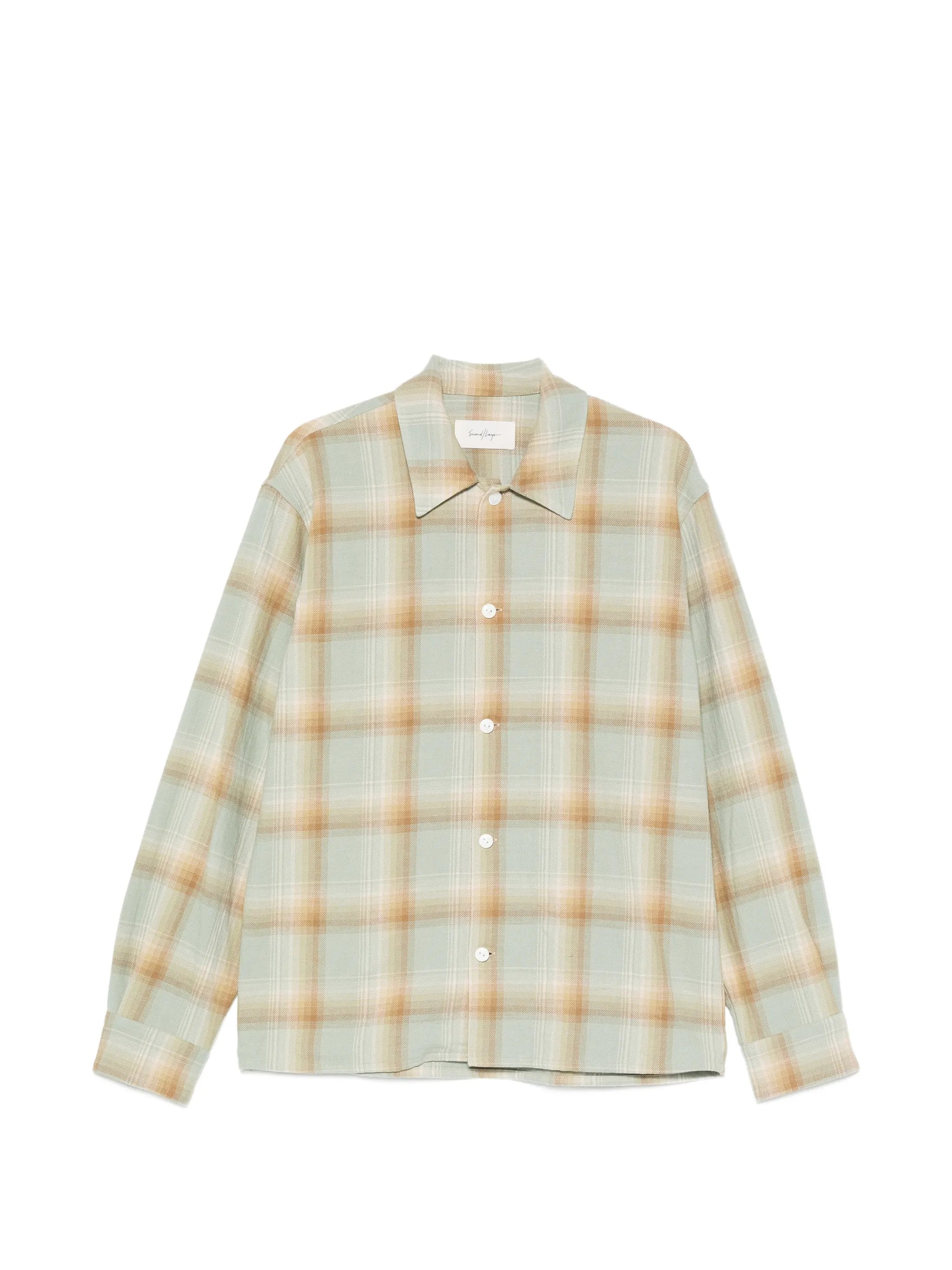 Logan ombre checked shirt