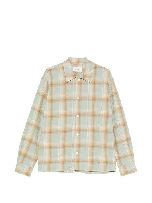 Logan ombre checked shirt