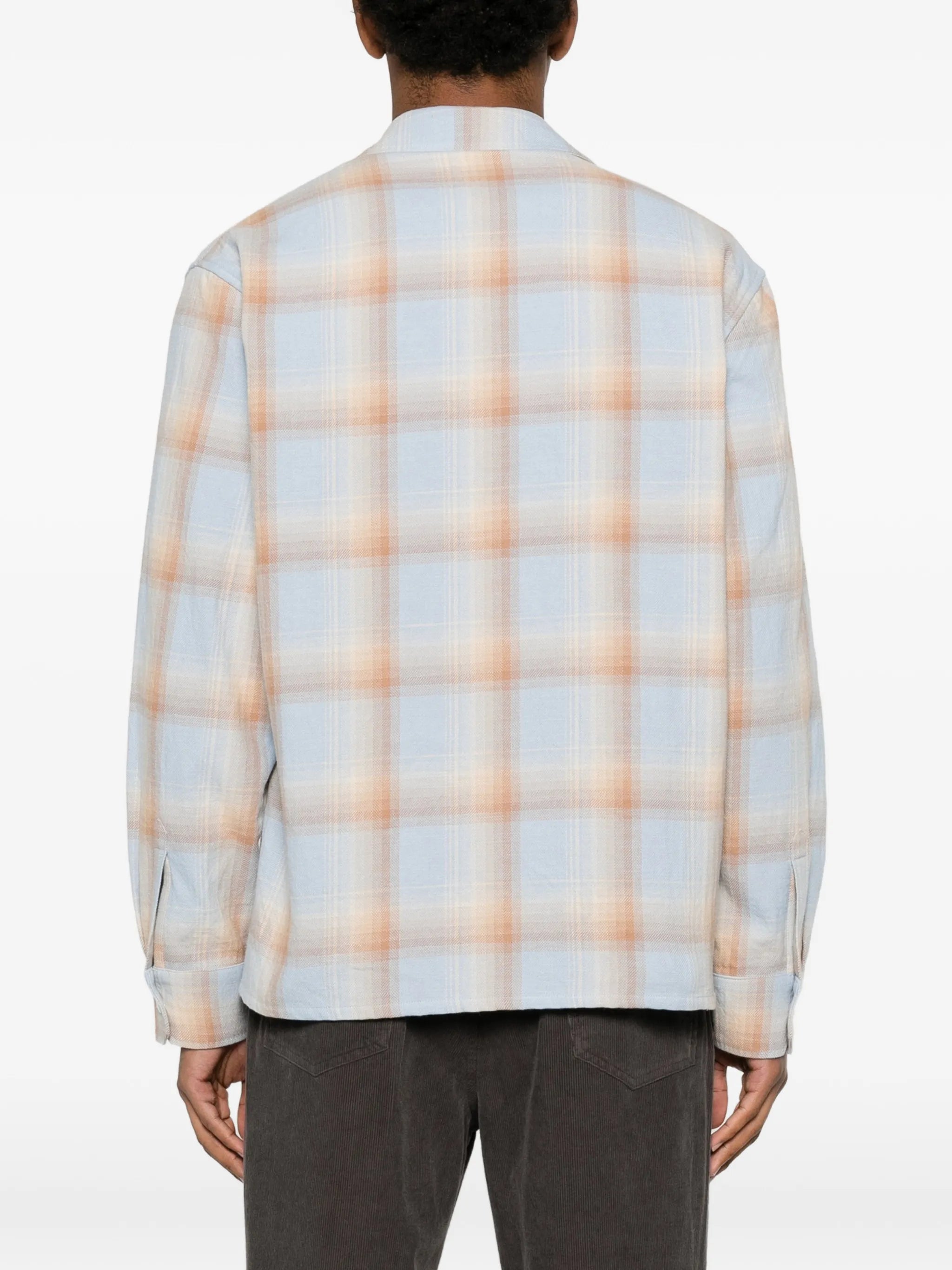 Logan ombre checked shirt