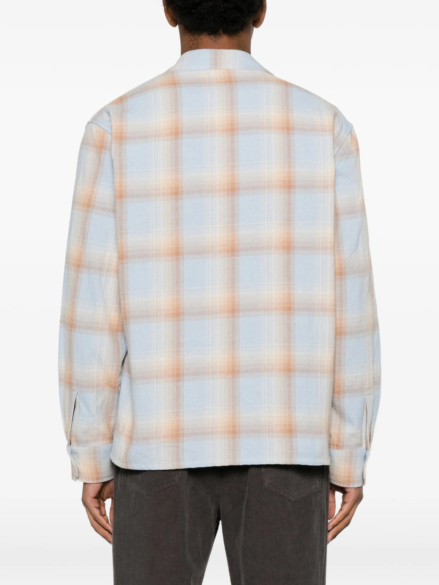 Logan ombre checked shirt