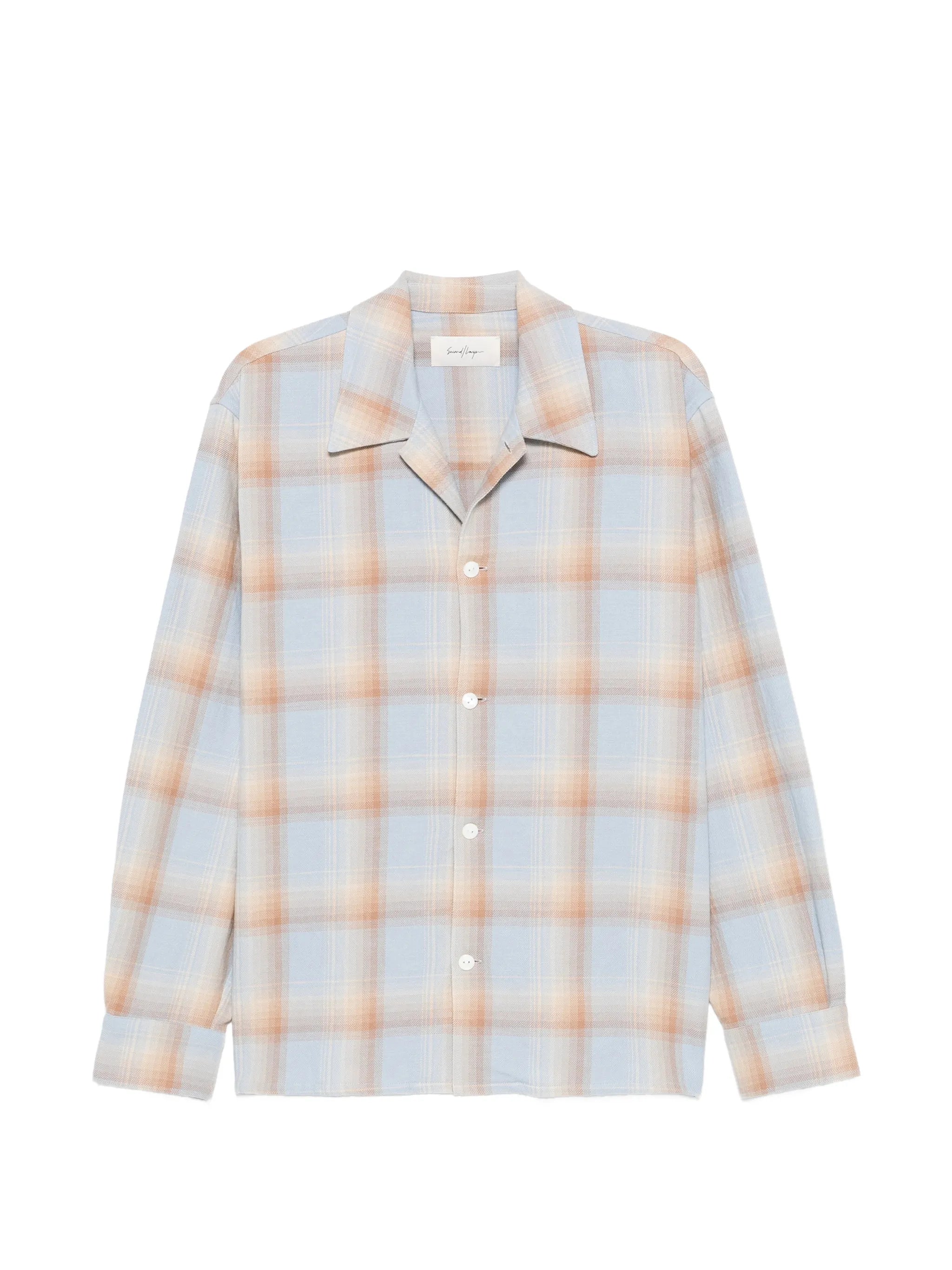 Logan ombre checked shirt