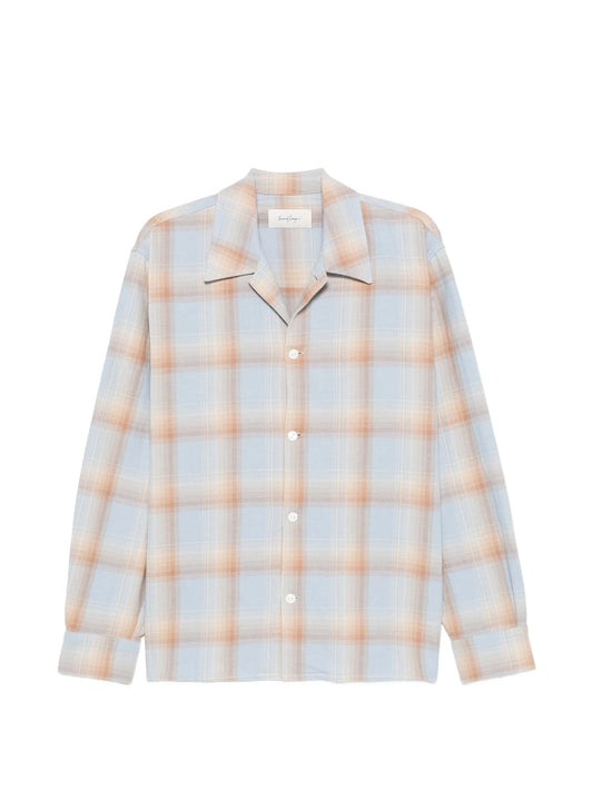 Logan ombre checked shirt