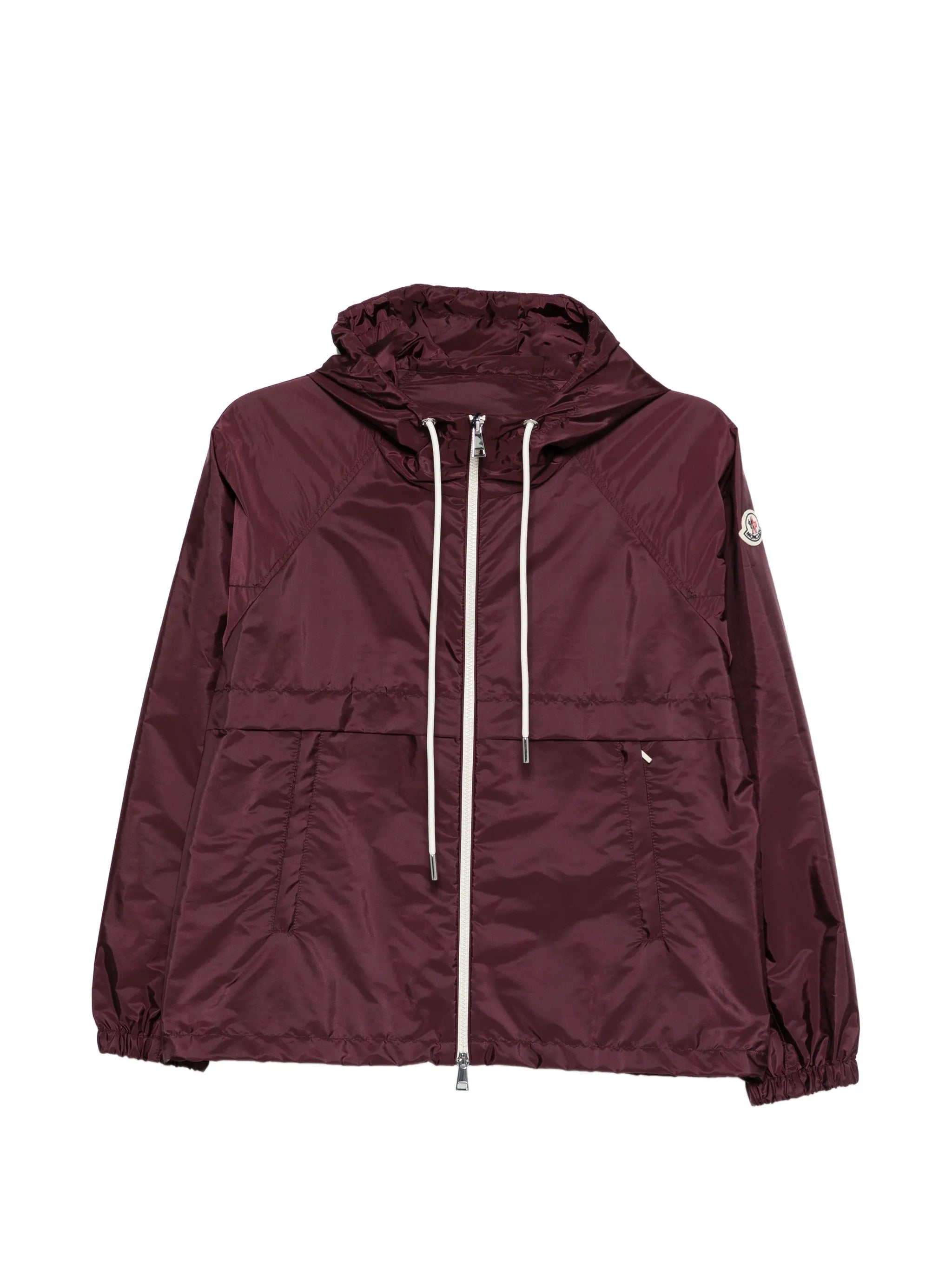 Coquelicot hooded zip jacket