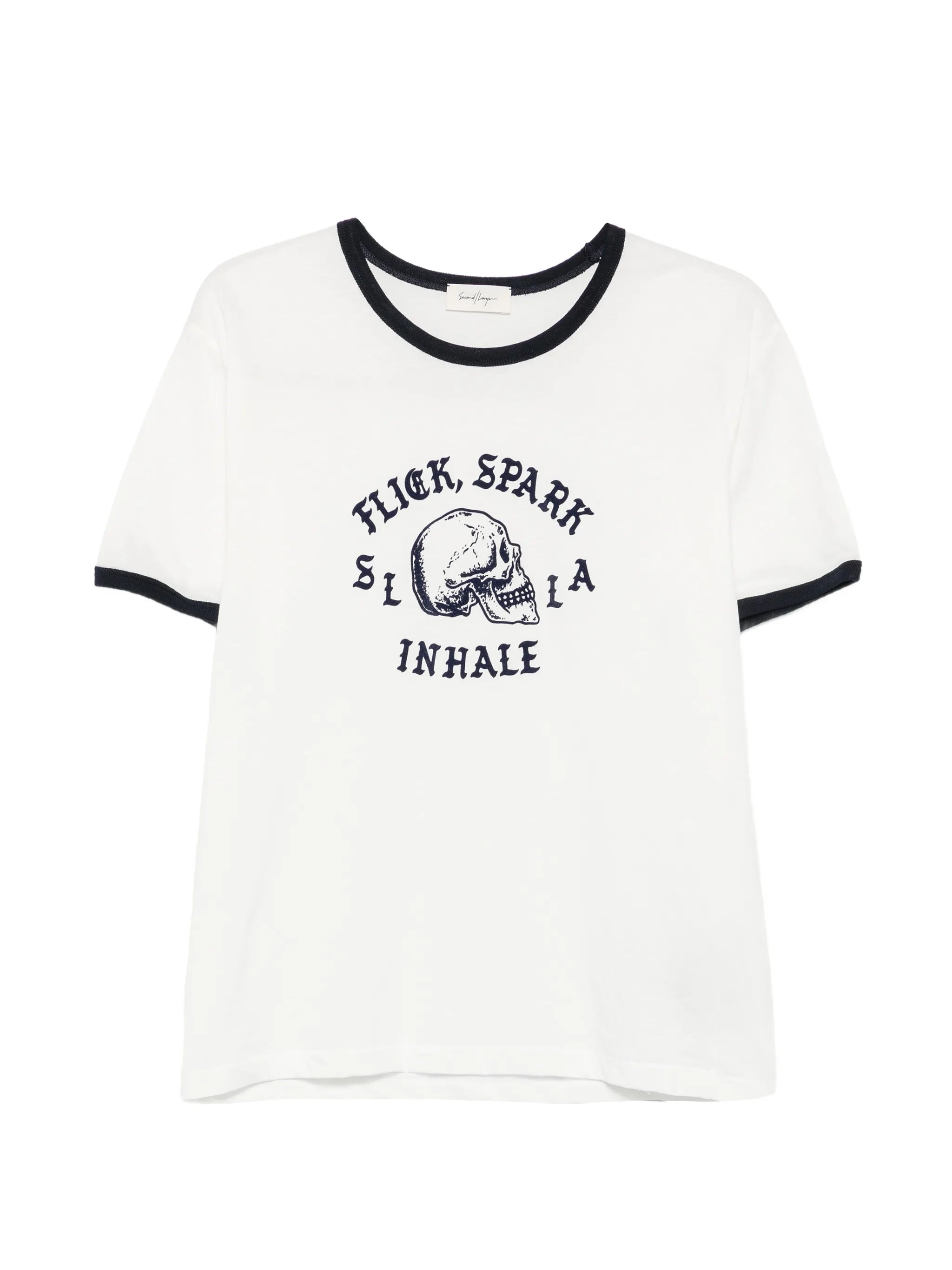 graphic-print cotton T-shirt