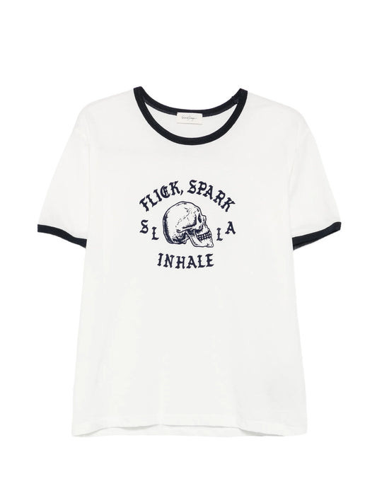 graphic-print cotton T-shirt