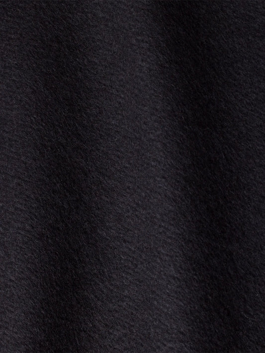 triangle-logo fringed scarf