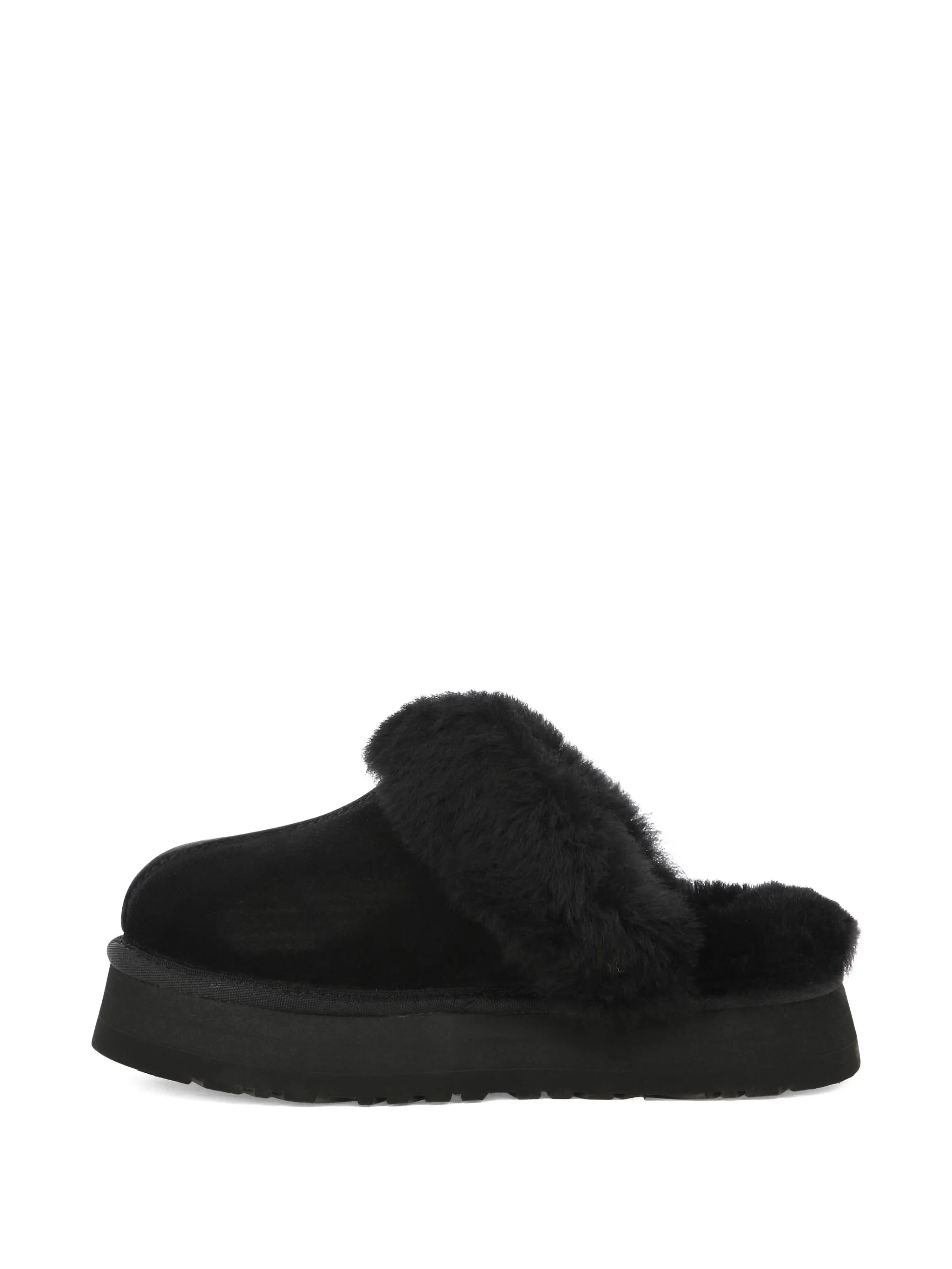 Disquette suede mules