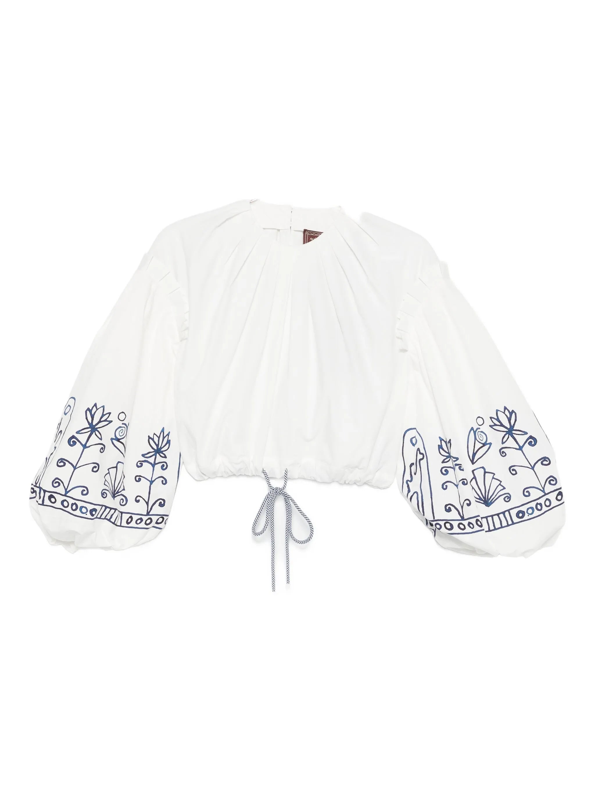 Leela ruffled floral top