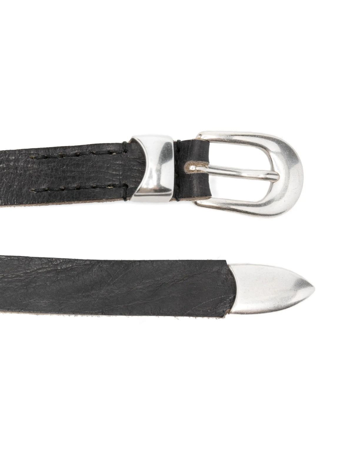 braided leather belt