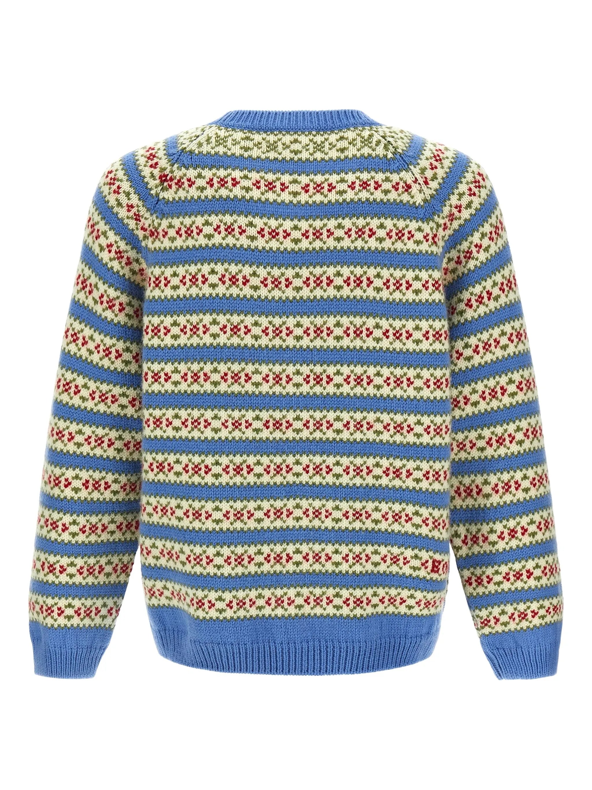 Wedgewood striped-pattern sweater