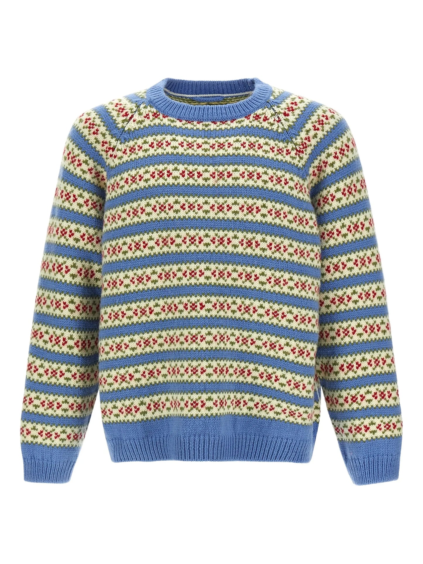 Wedgewood striped-pattern sweater
