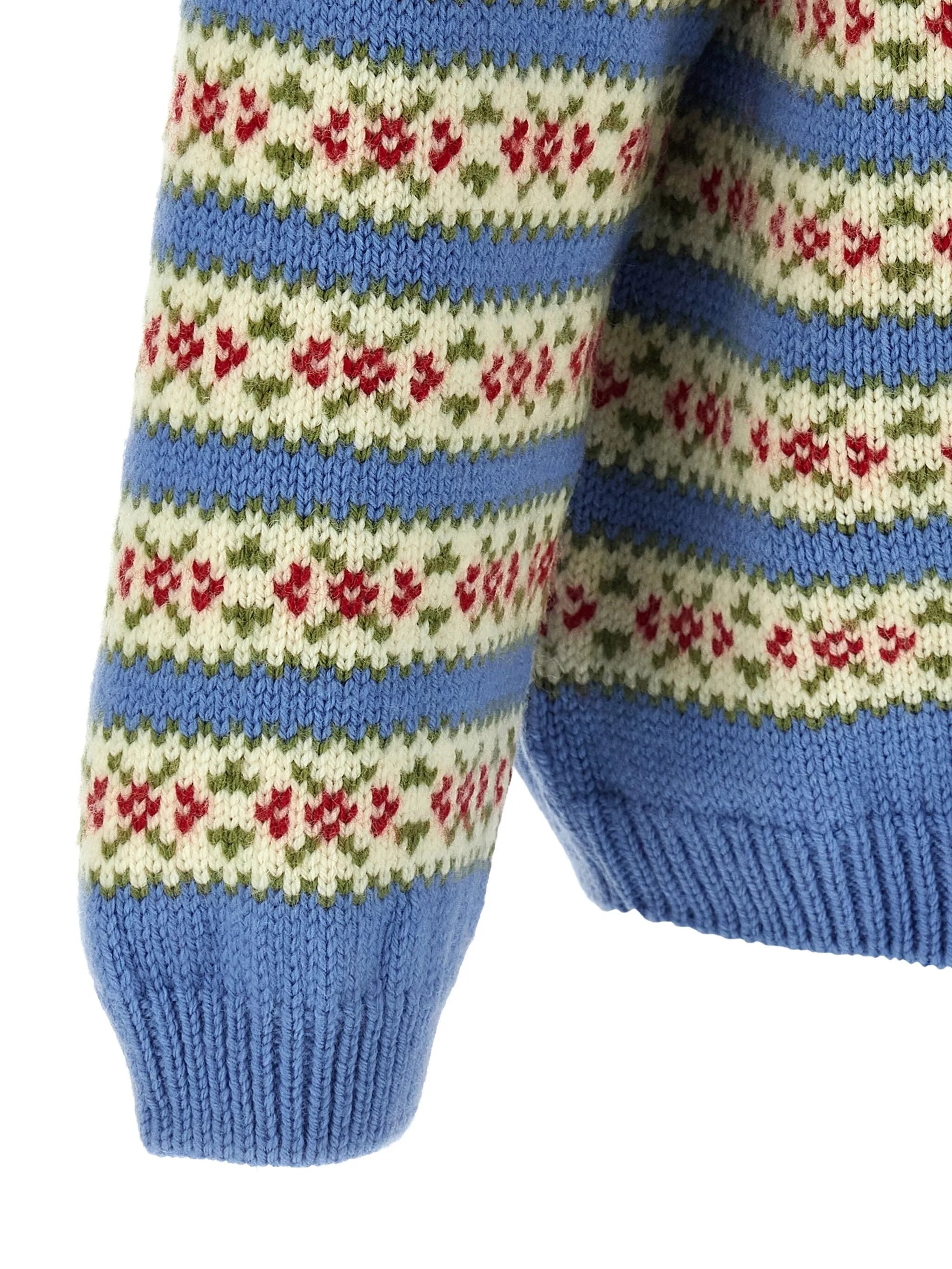 Wedgewood striped-pattern sweater