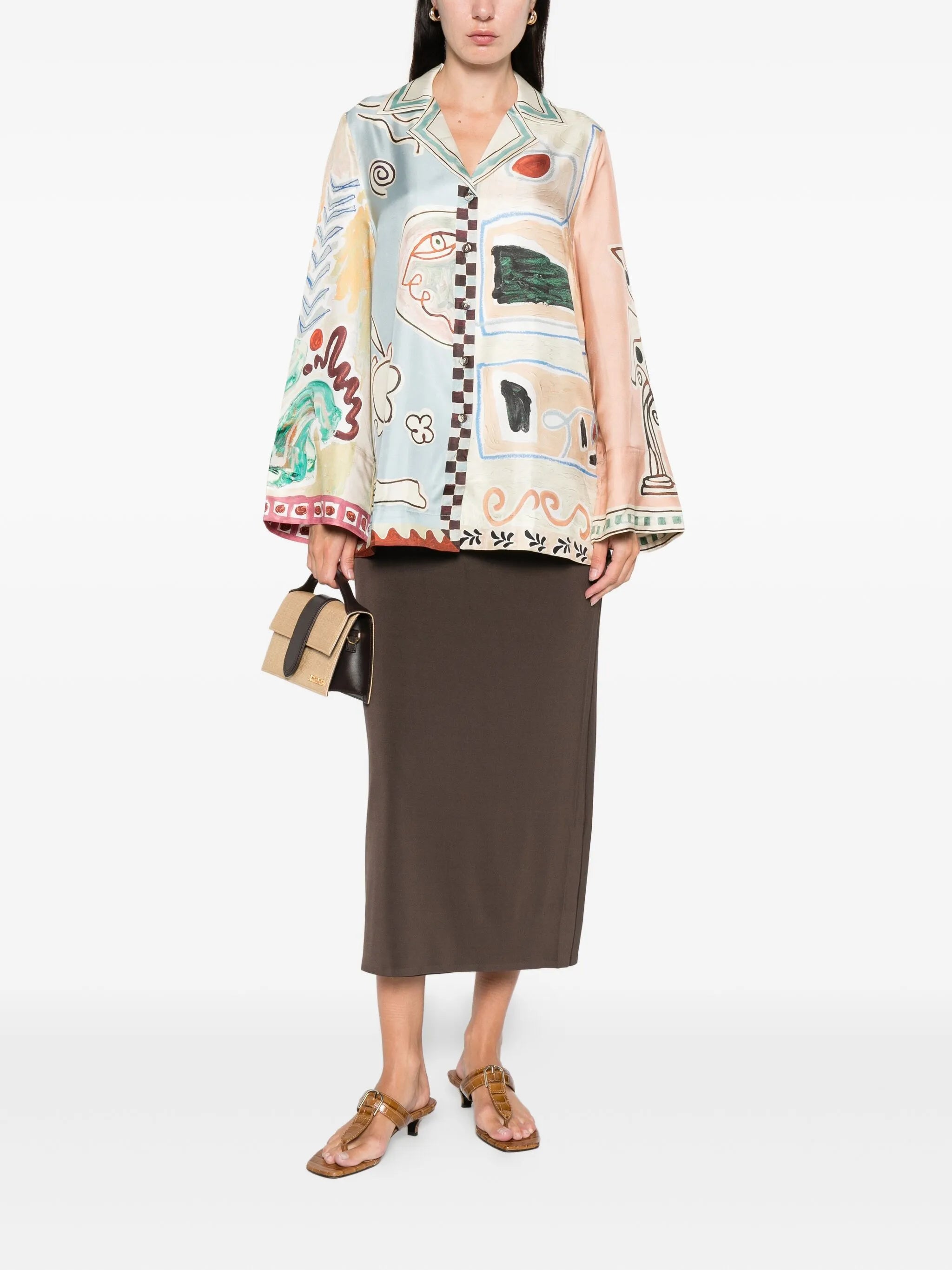 Michelle silk shirt