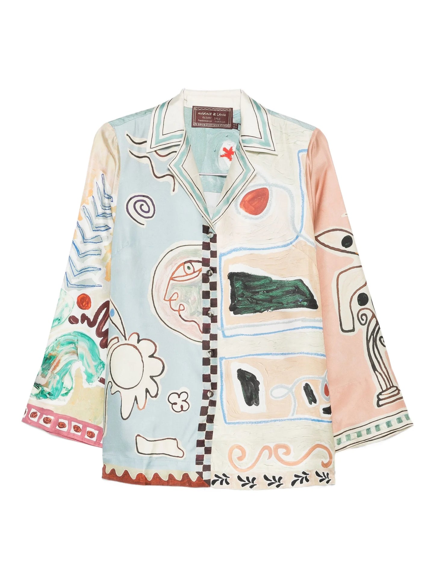 Michelle silk shirt