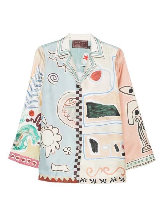 Michelle silk shirt