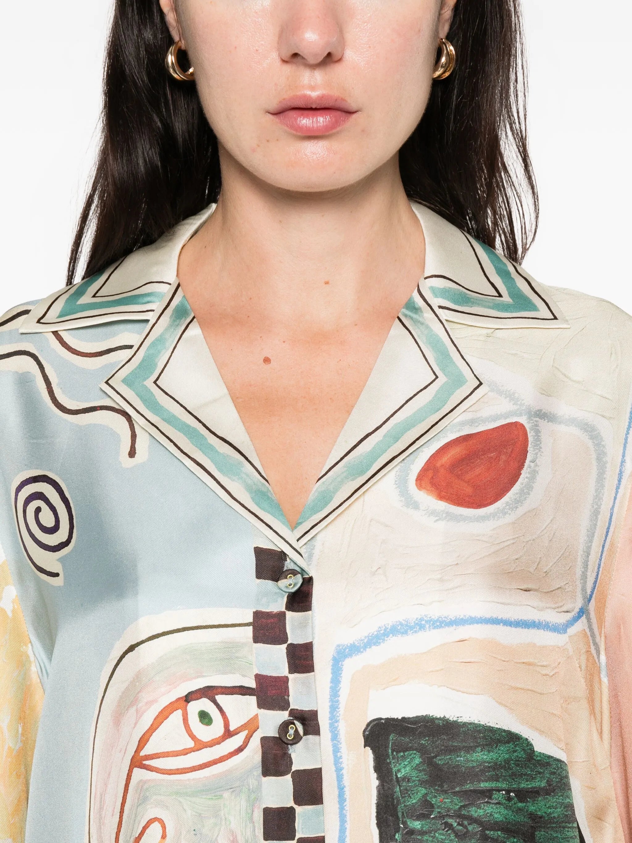 Michelle silk shirt