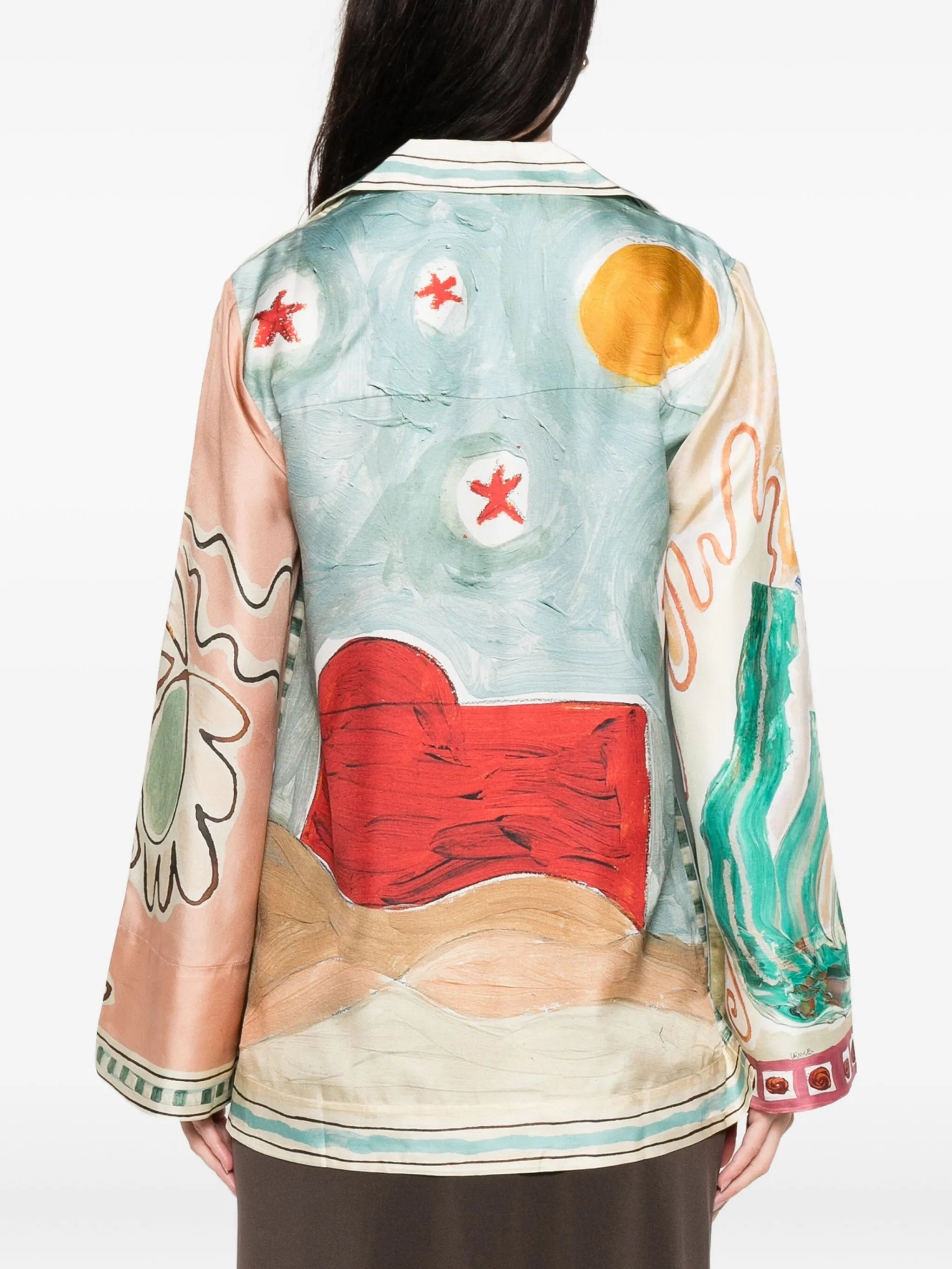 Michelle silk shirt