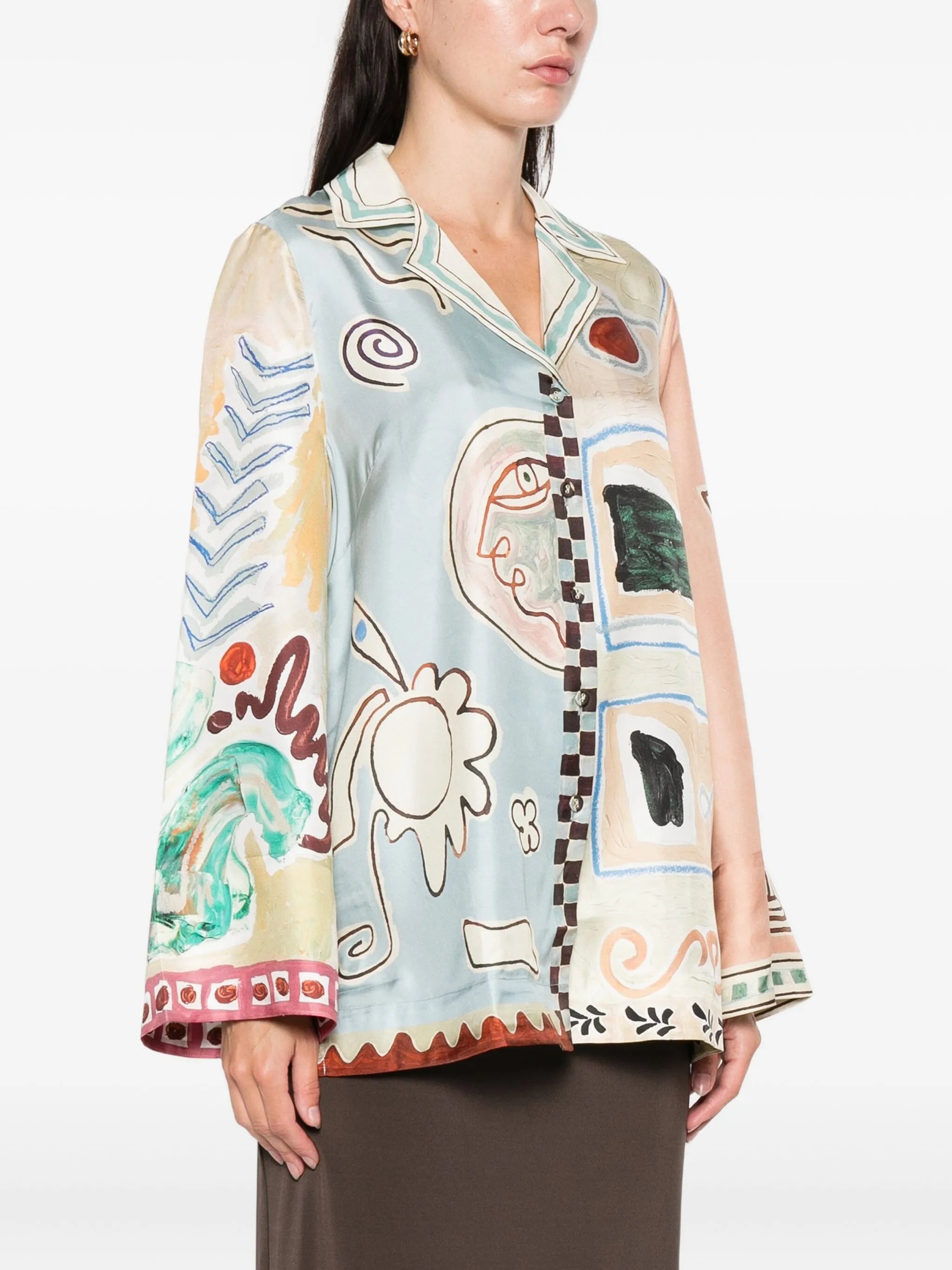 Michelle silk shirt