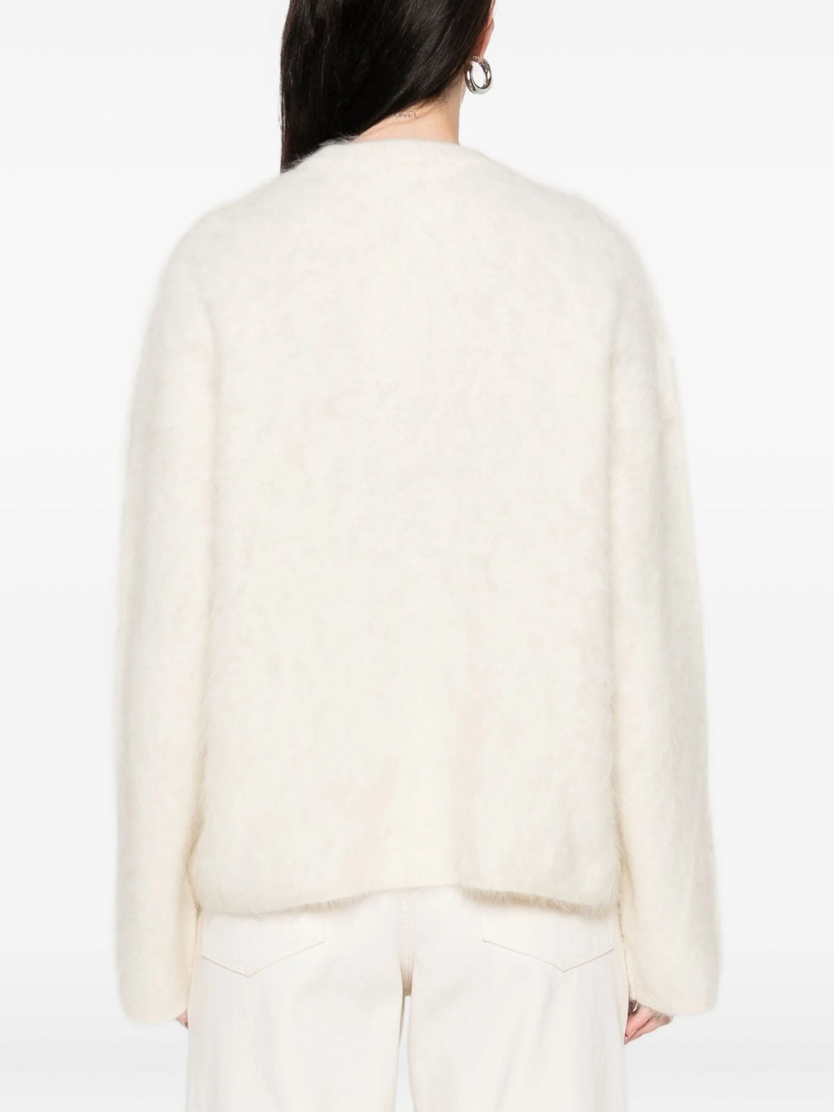 long-sleeve crew-neck knitwear