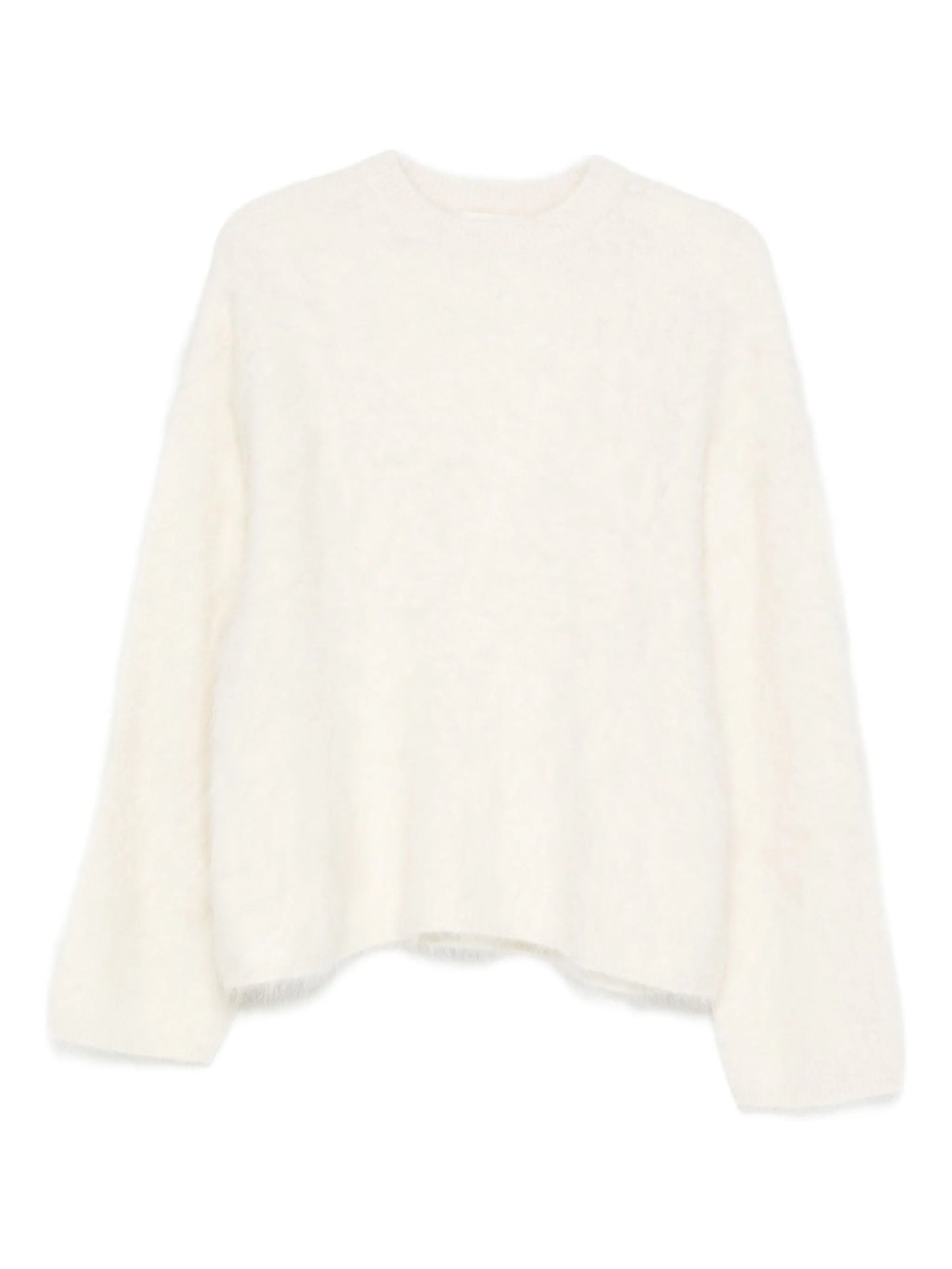 long-sleeve crew-neck knitwear