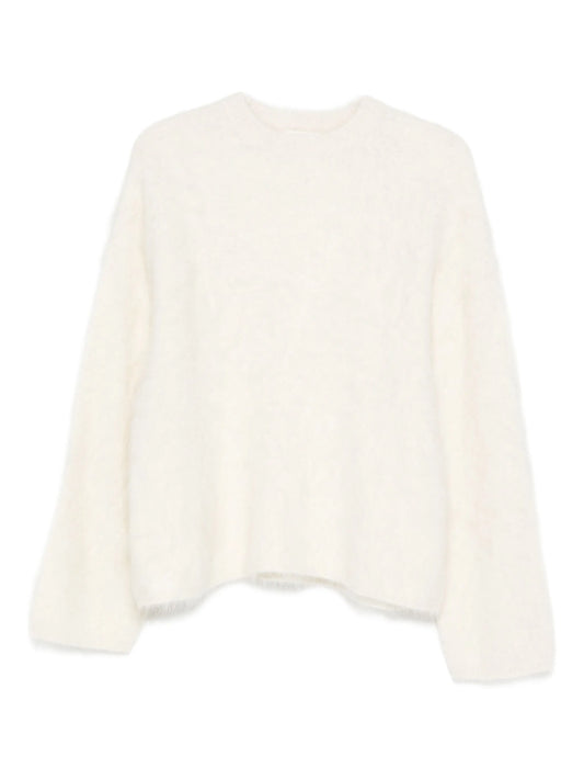 long-sleeve crew-neck knitwear