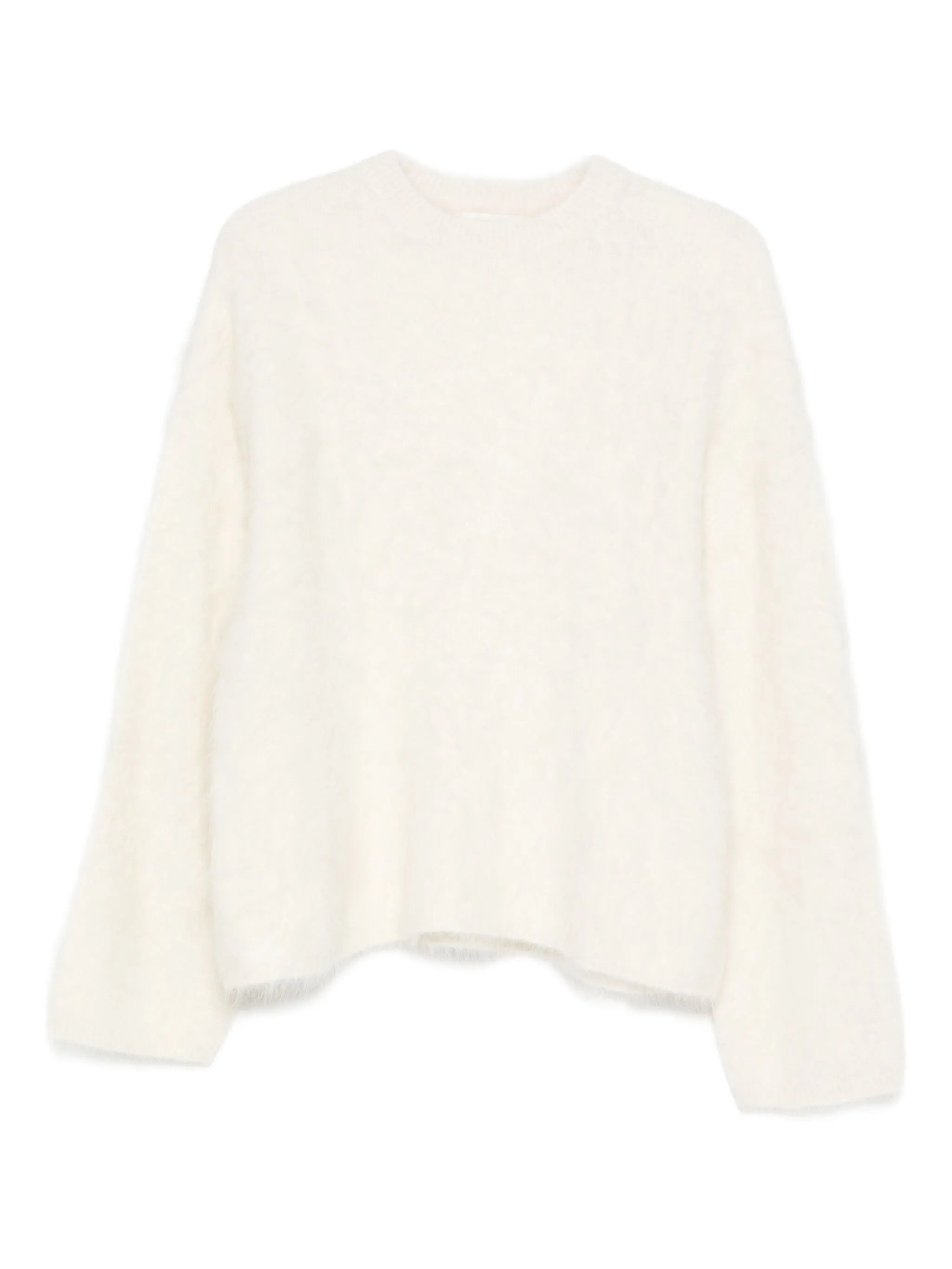 long-sleeve crew-neck knitwear