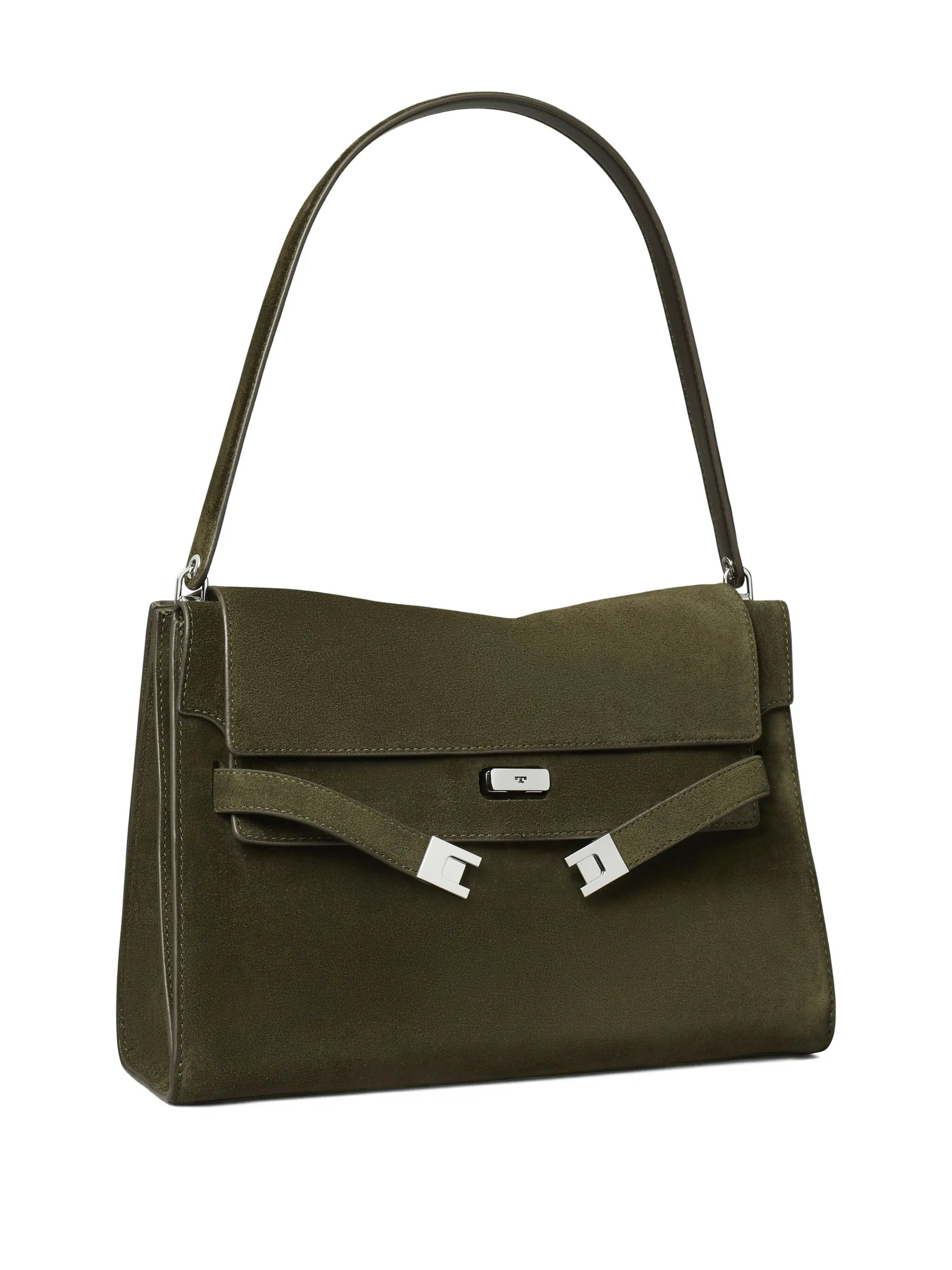 large Lee Radziwill suede shoulder bag