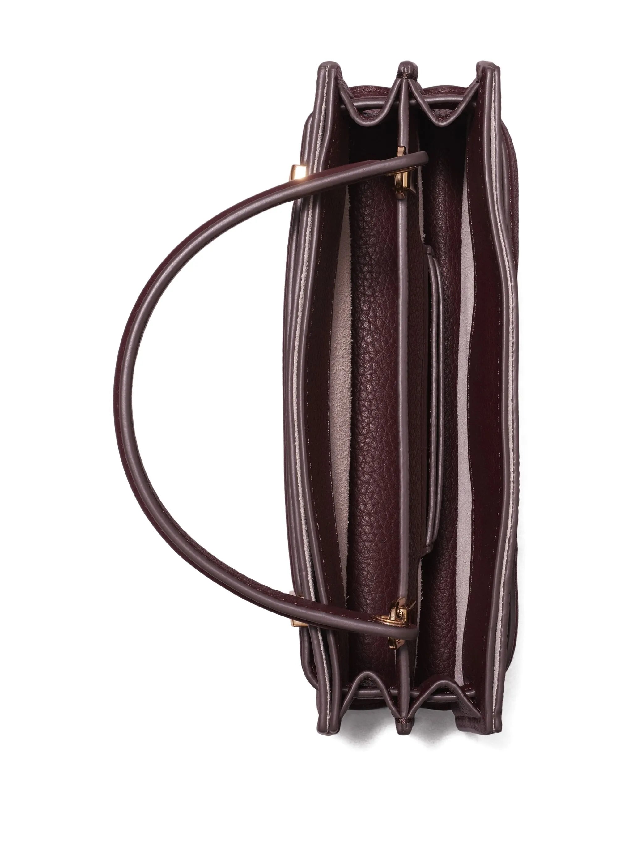 mini Lee Radziwill pebble tote bag