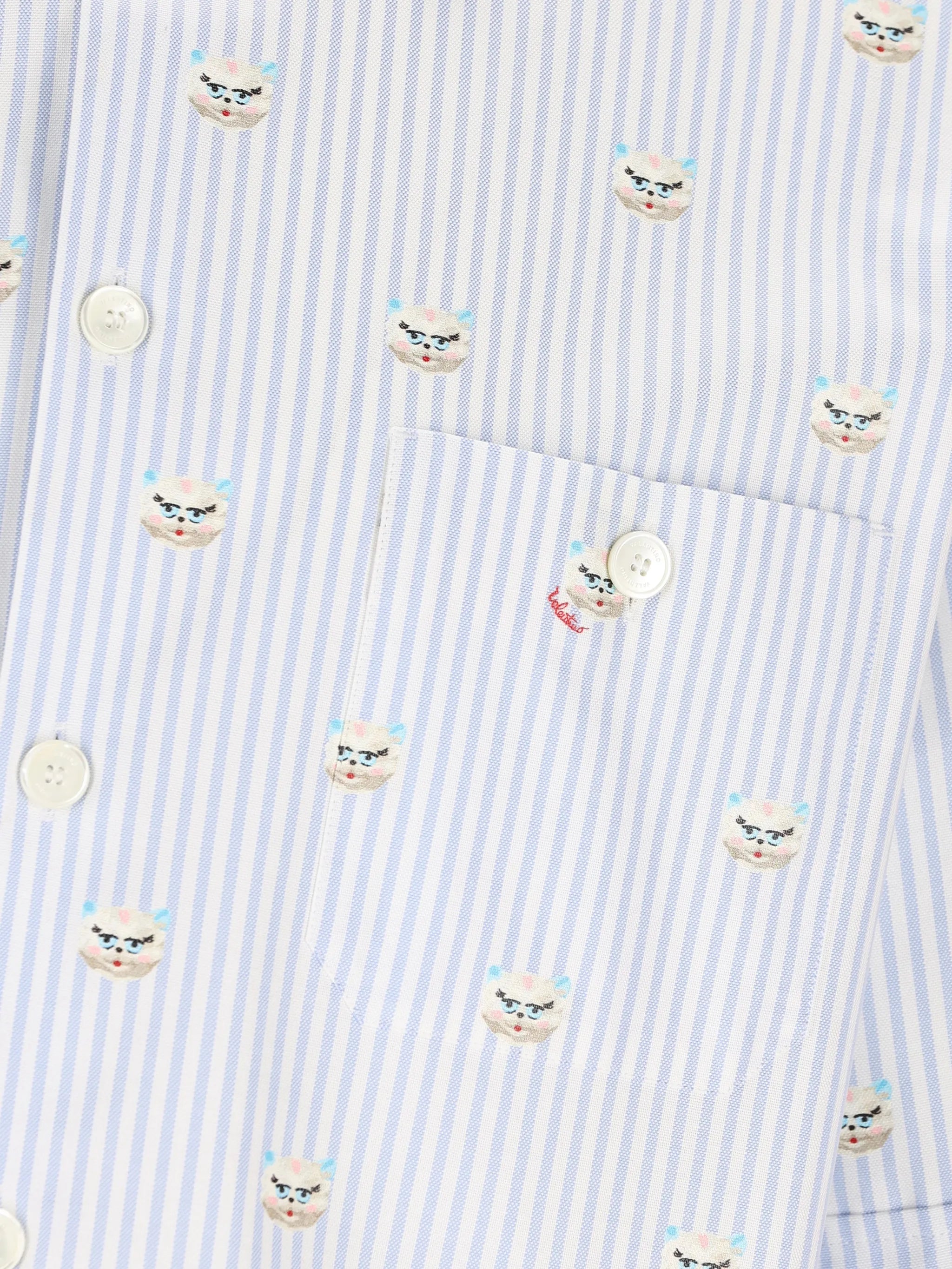 Le Chat De La Maison-print shirt