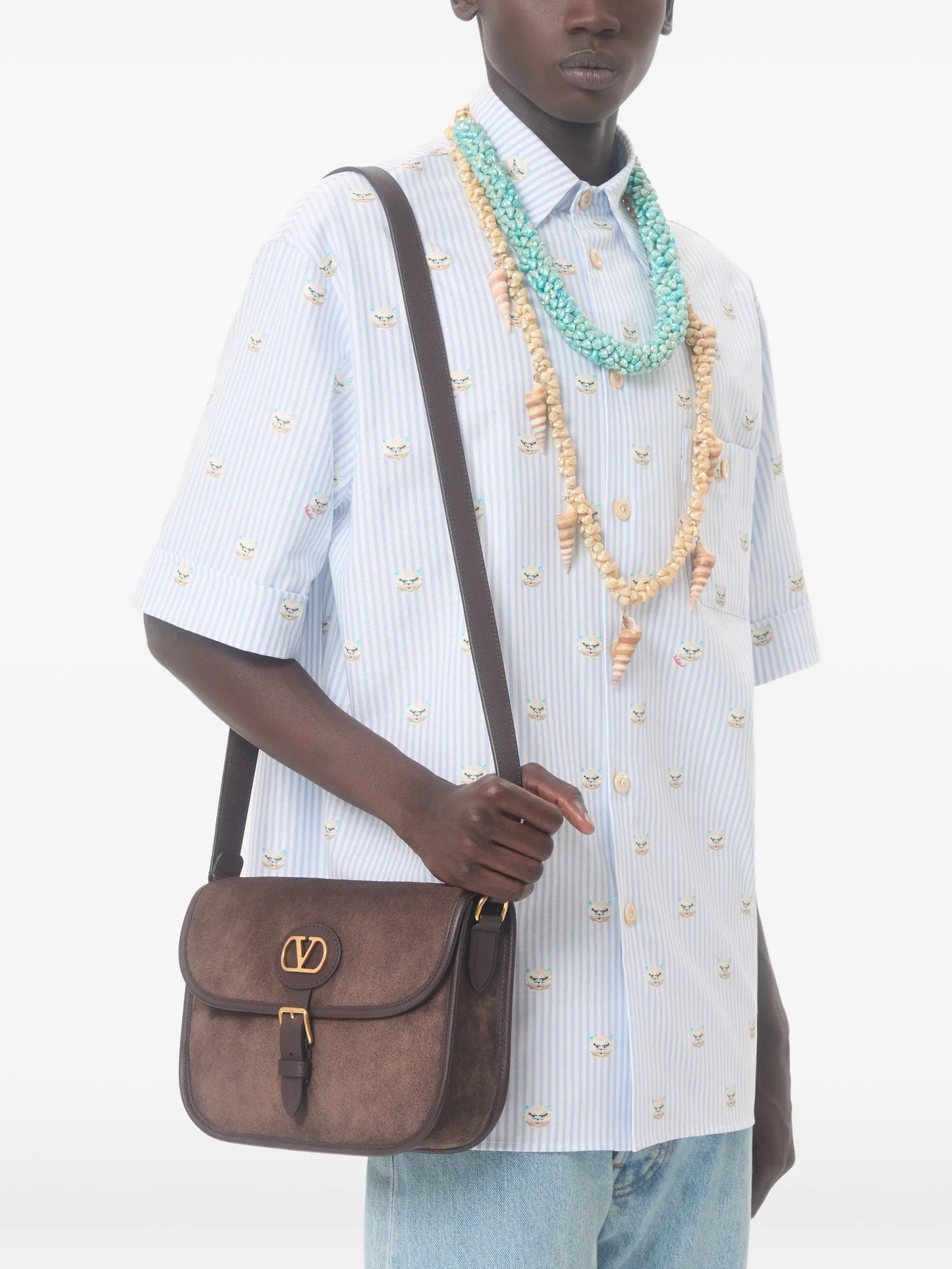 Le Chat De La Maison-print shirt