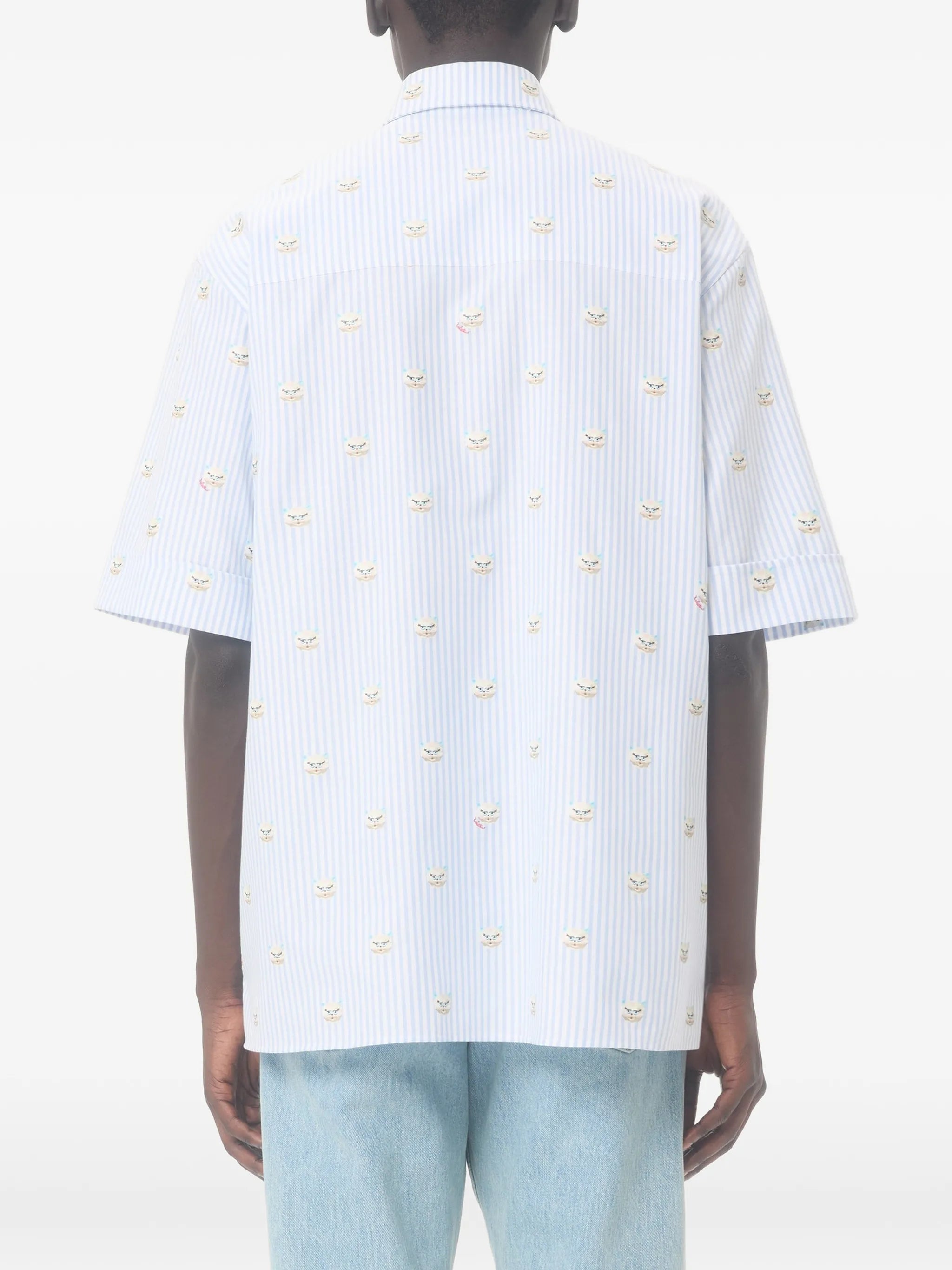 Le Chat De La Maison-print shirt