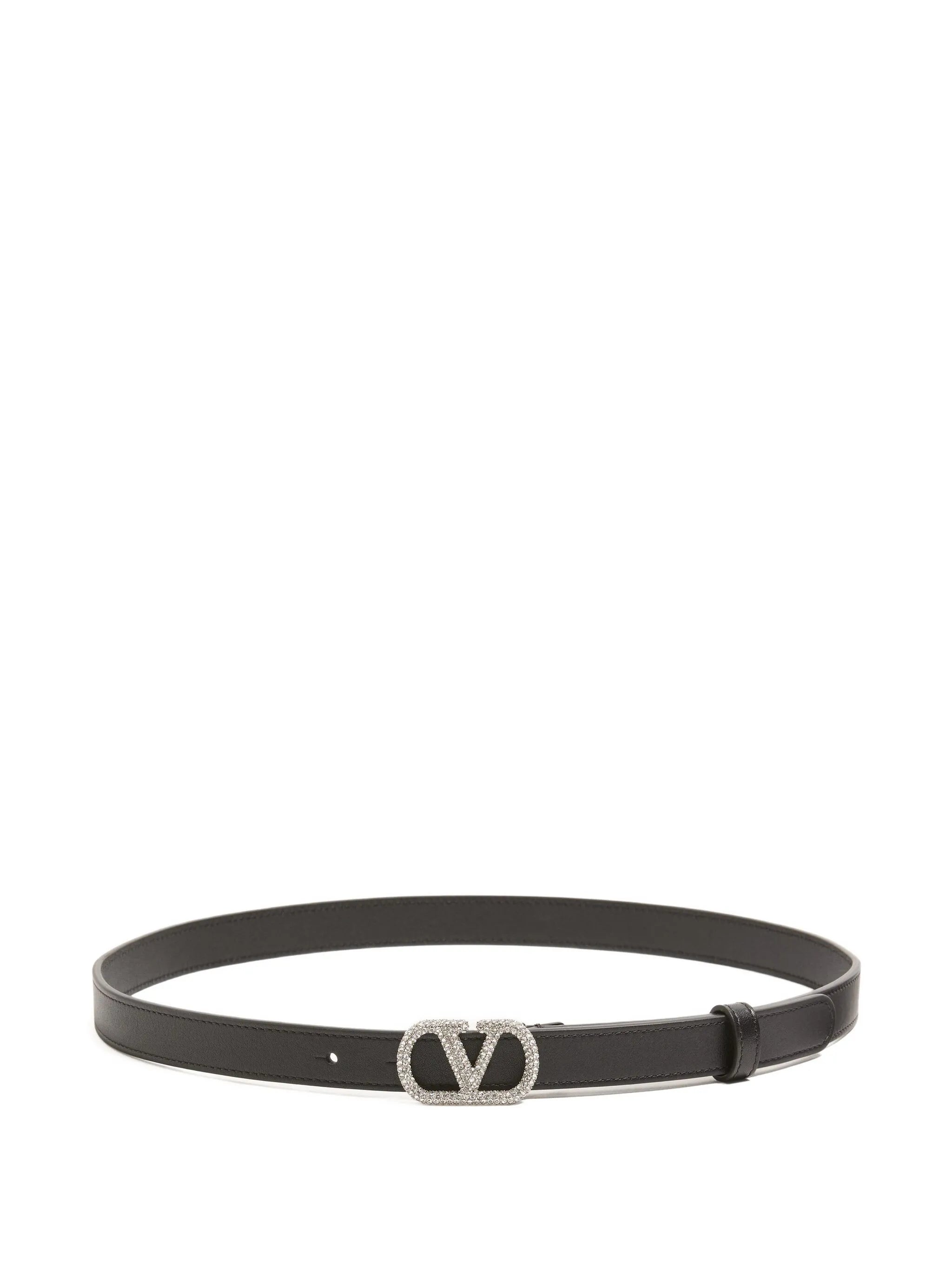 VLogo Signature crystal belt
