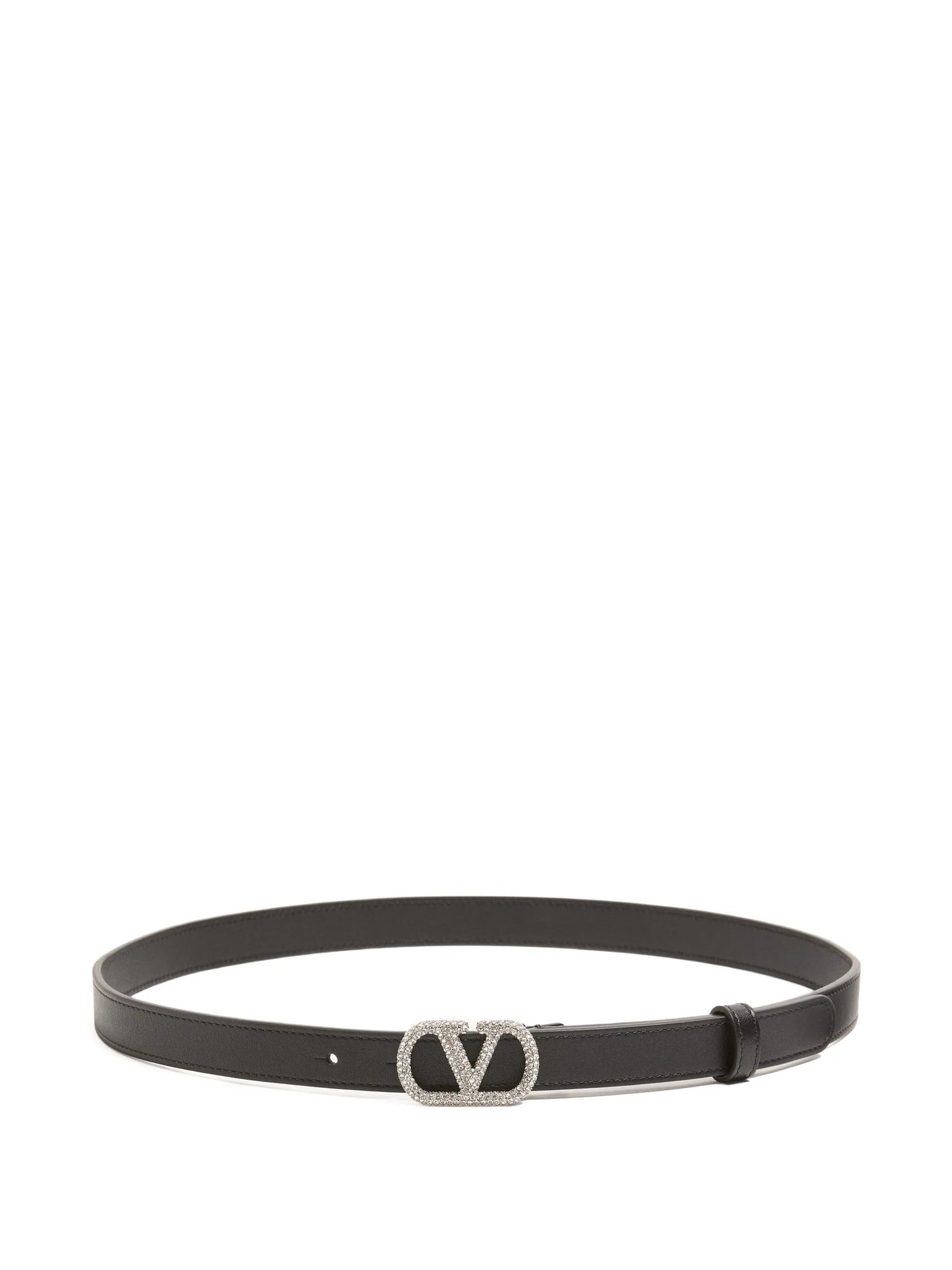 VLogo Signature crystal belt