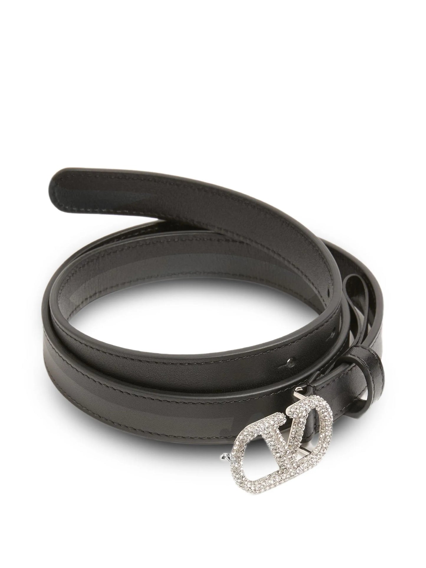 VLogo Signature crystal belt