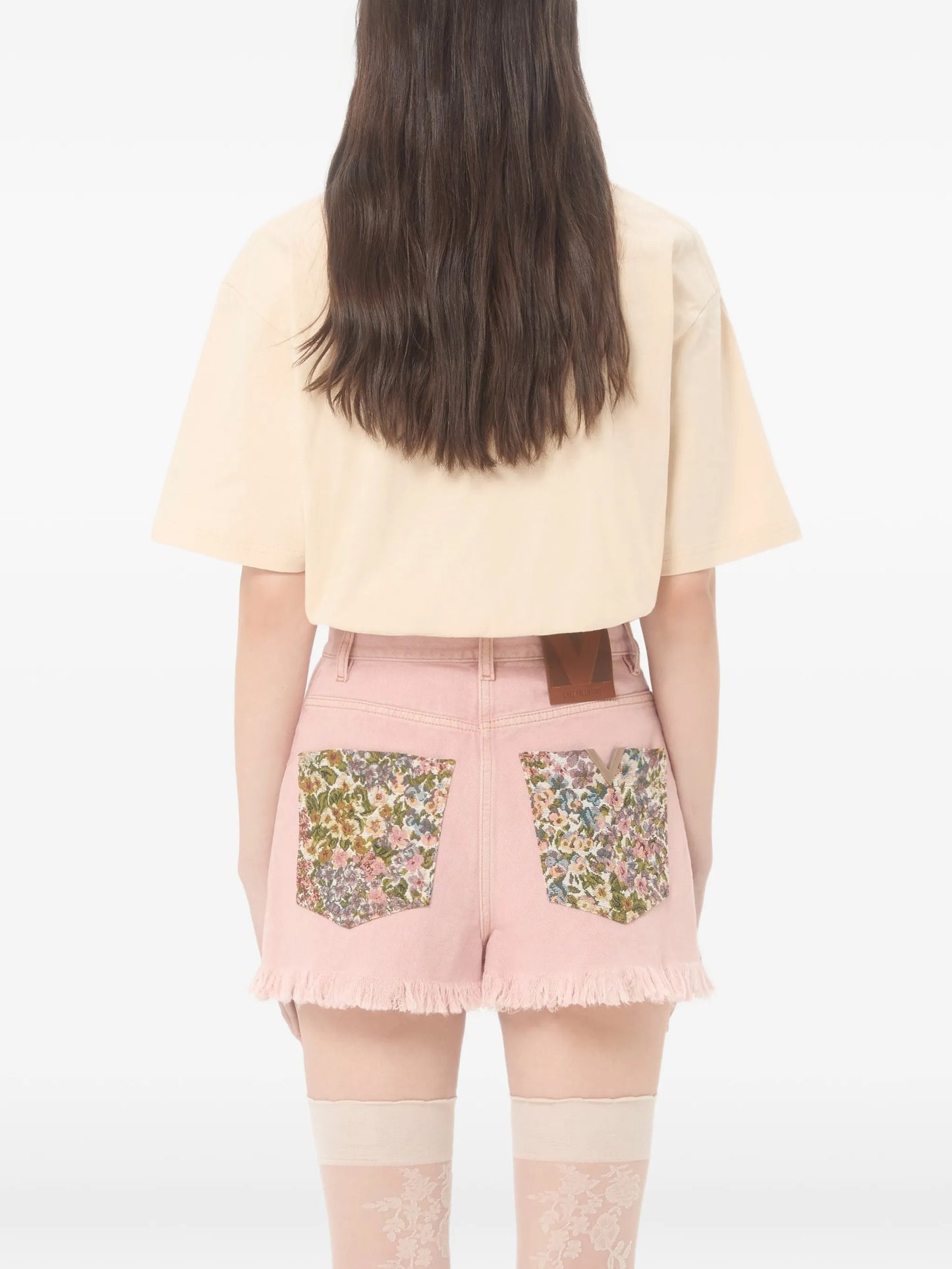 embroidered cotton T-Shirt
