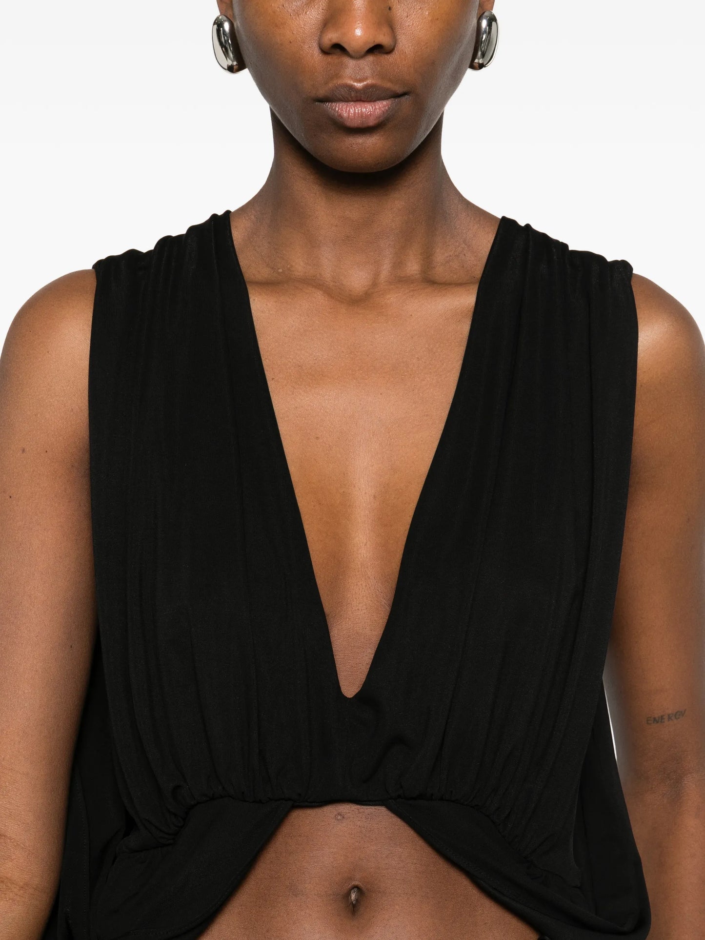 Solina gathered cape top